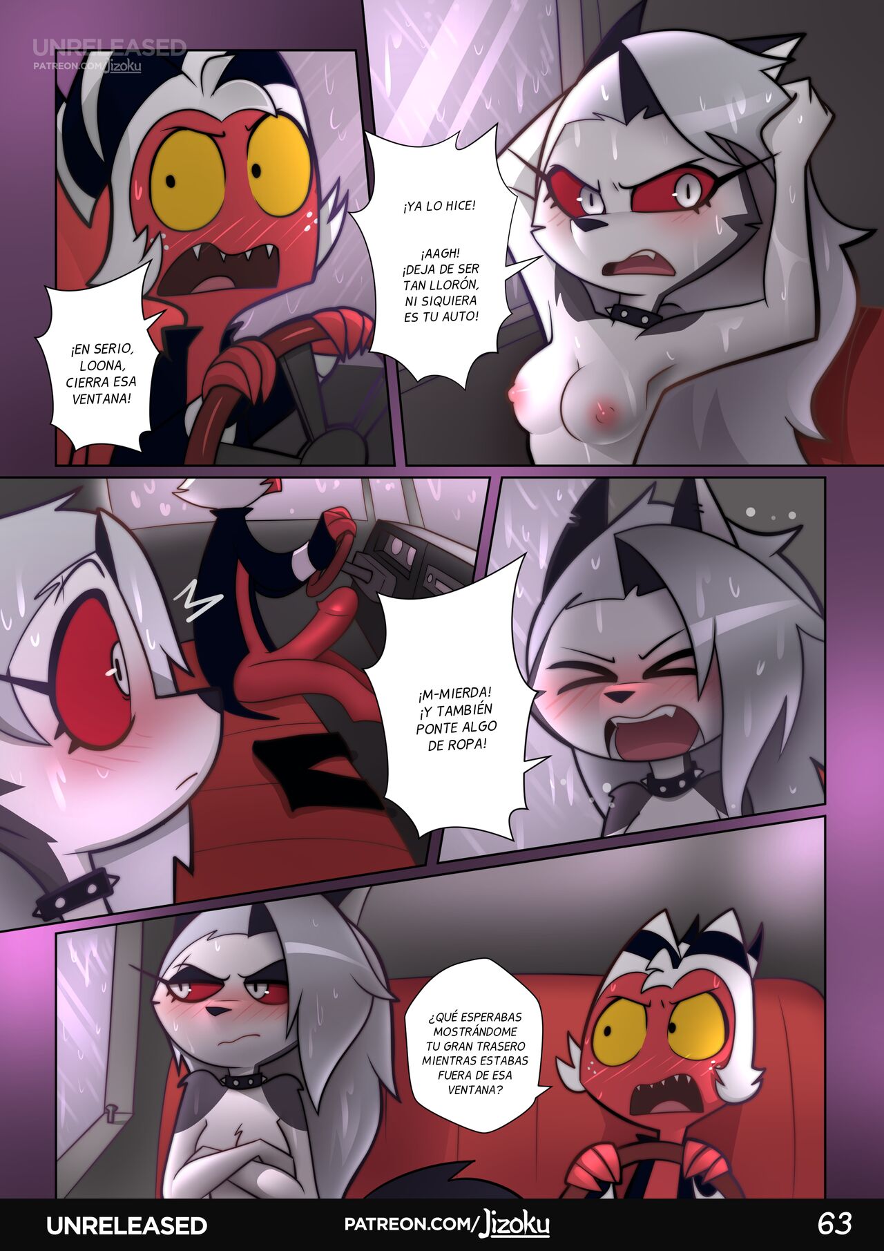 A Night with Loona – Jizoku - Página 64