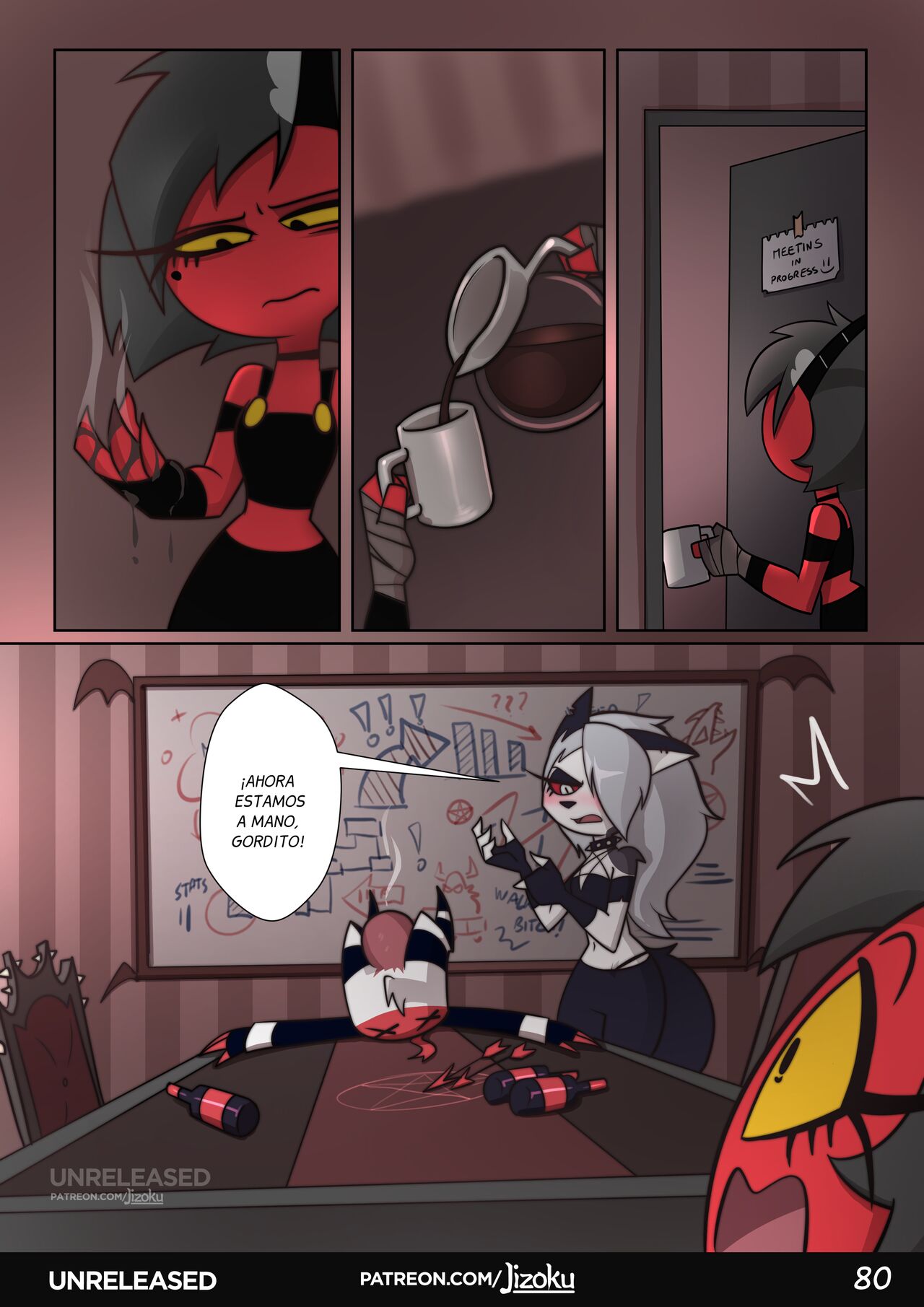 A Night with Loona – Jizoku - Página 81