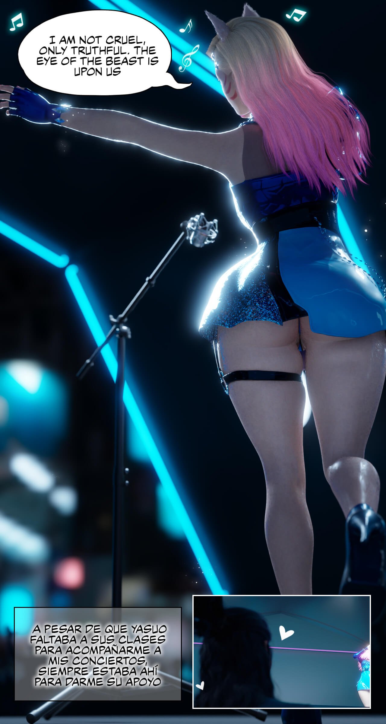 Ahri El Poder del Amor – RoseBlue3D - Página 6