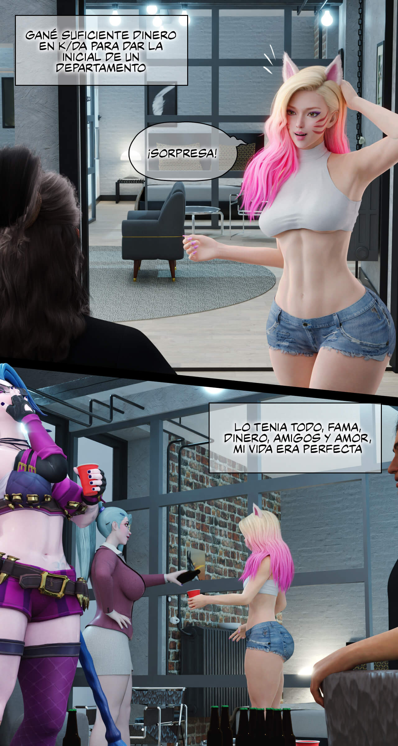 Ahri El Poder del Amor – RoseBlue3D - Página 7
