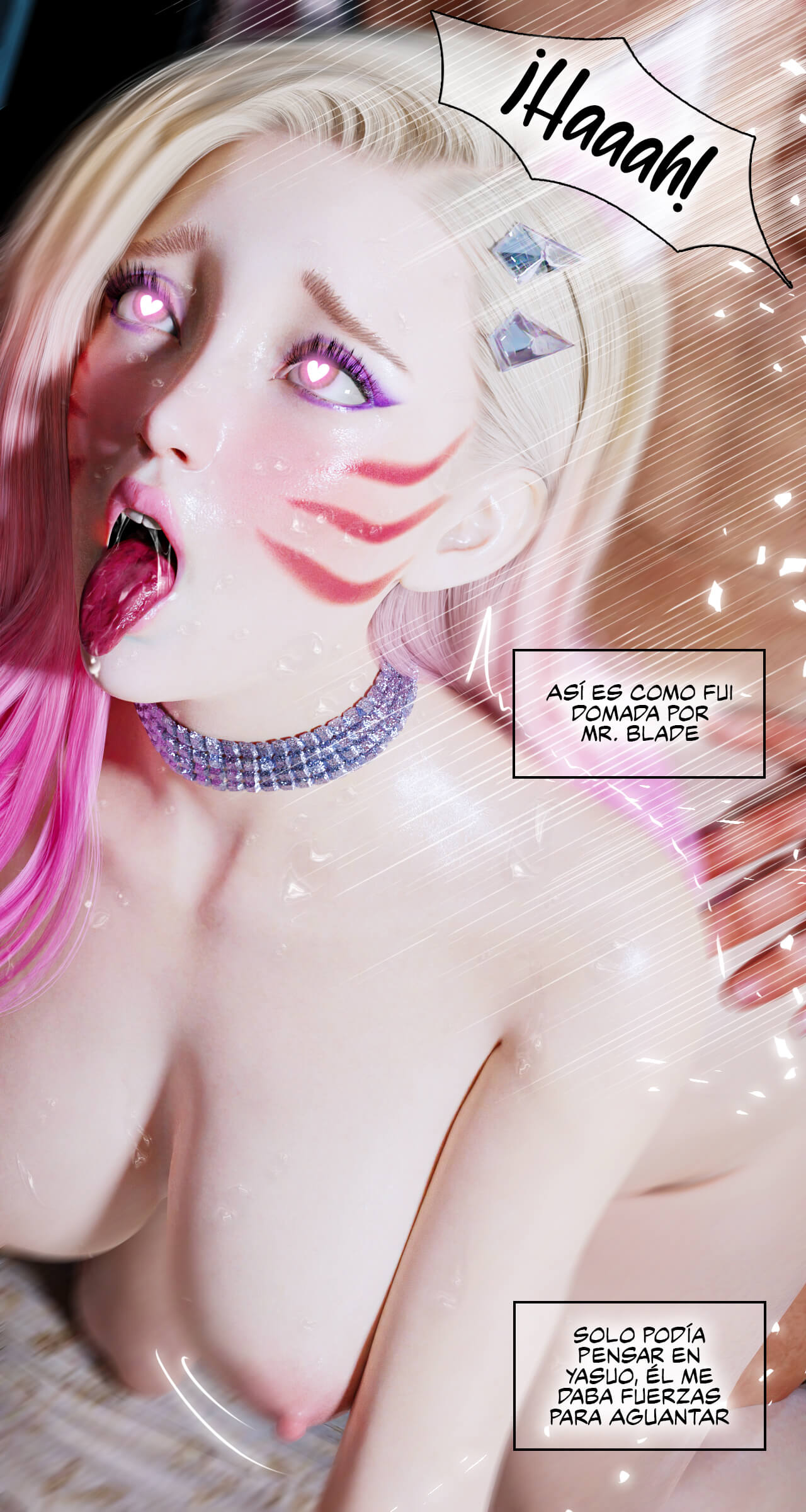 Ahri El Poder del Amor – RoseBlue3D - Página 48