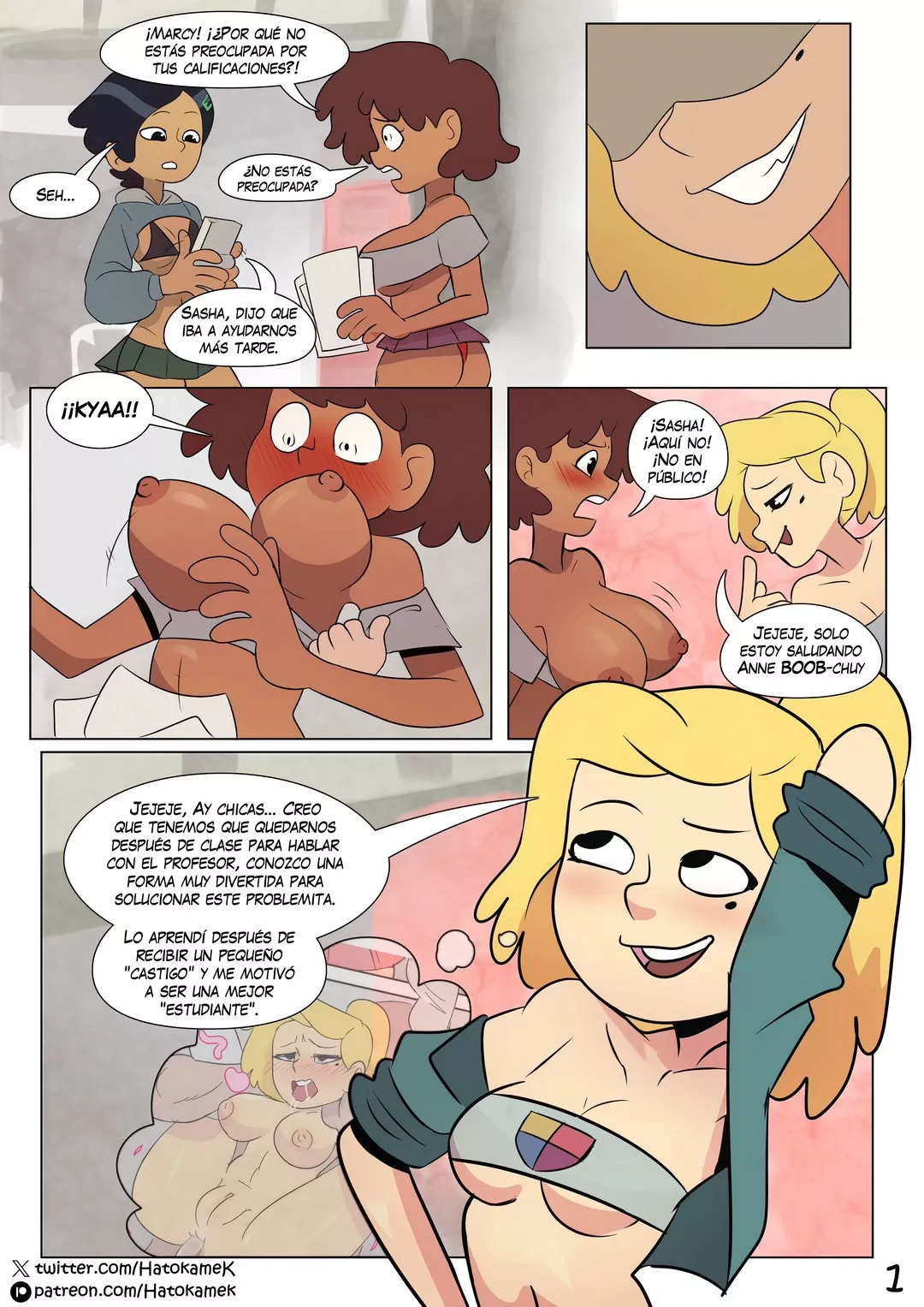 Amphibia XXX Comic – HatoKameK - Página 2