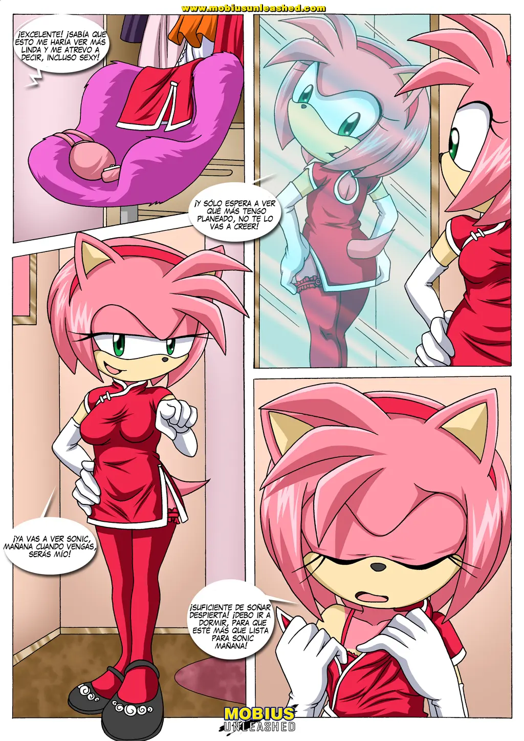 Amy’s Fantasy – Palcomix - Página 2