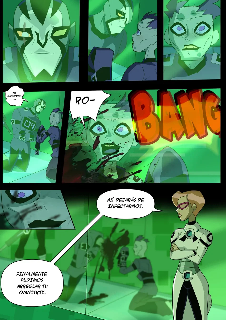 Ben 10 x Rook – Benzarro Comic - Página 97