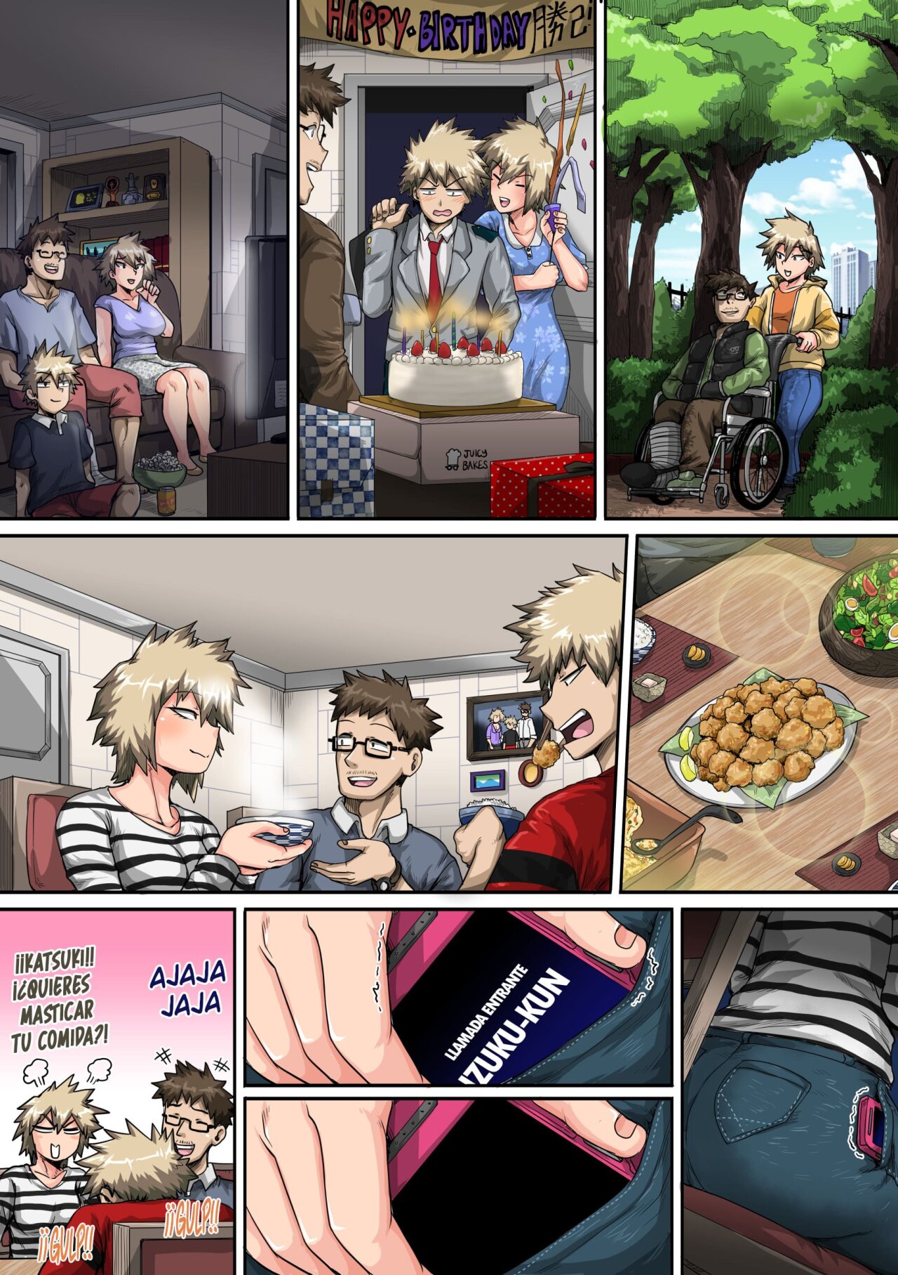 Boku No Harem 2 – Vacaciones de Verano con la Madre de Bakugou - Página 13