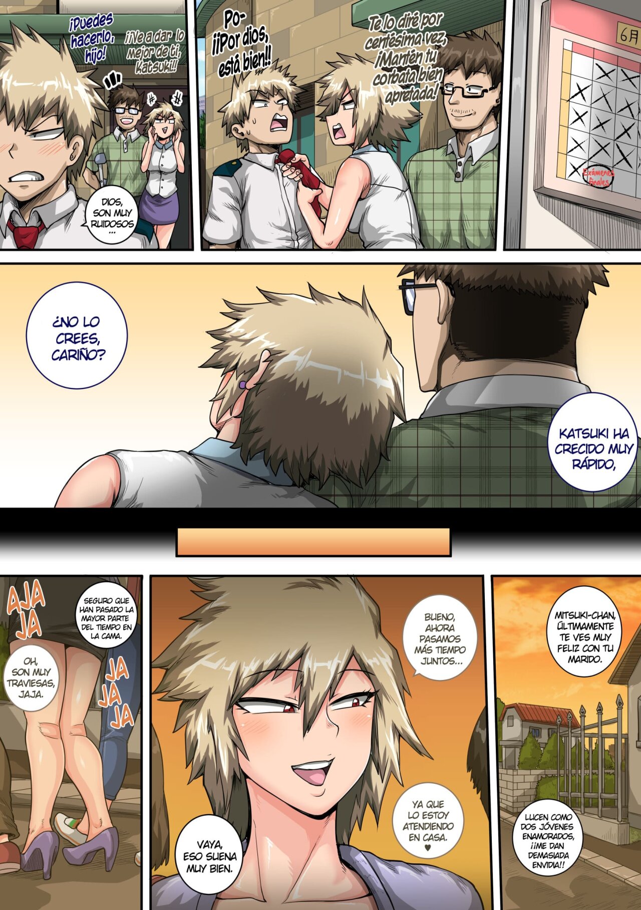 Boku No Harem 2 – Vacaciones de Verano con la Madre de Bakugou - Página 15