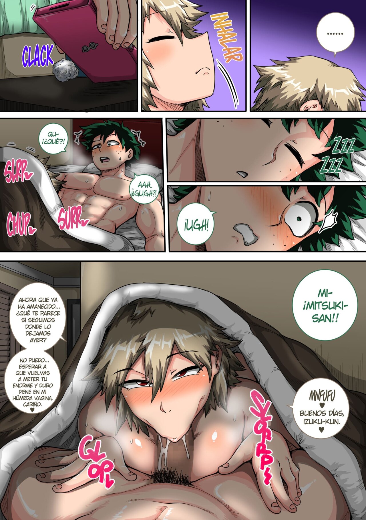 Boku No Harem 2 – Vacaciones de Verano con la Madre de Bakugou - Página 19