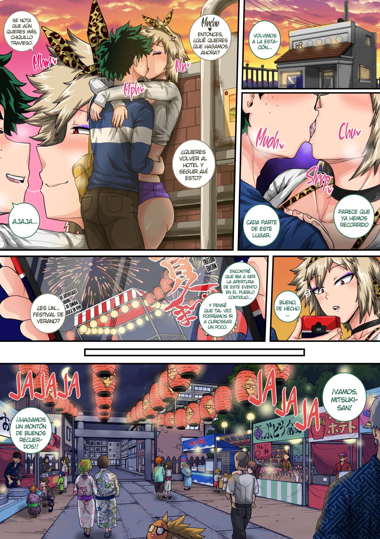 Boku No Harem 2 – Vacaciones de Verano con la Madre de Bakugou - Página 49