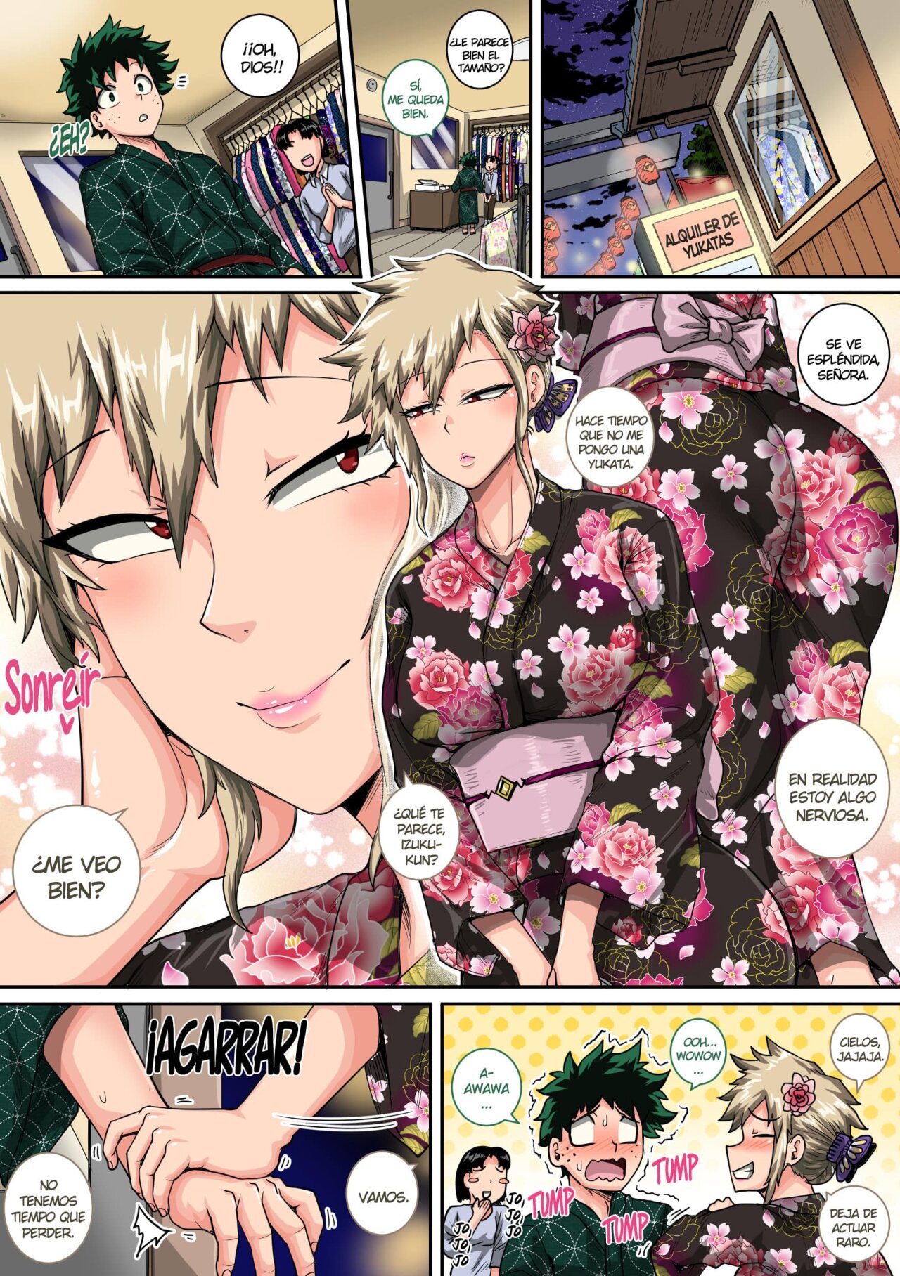 Boku No Harem 2 – Vacaciones de Verano con la Madre de Bakugou - Página 50