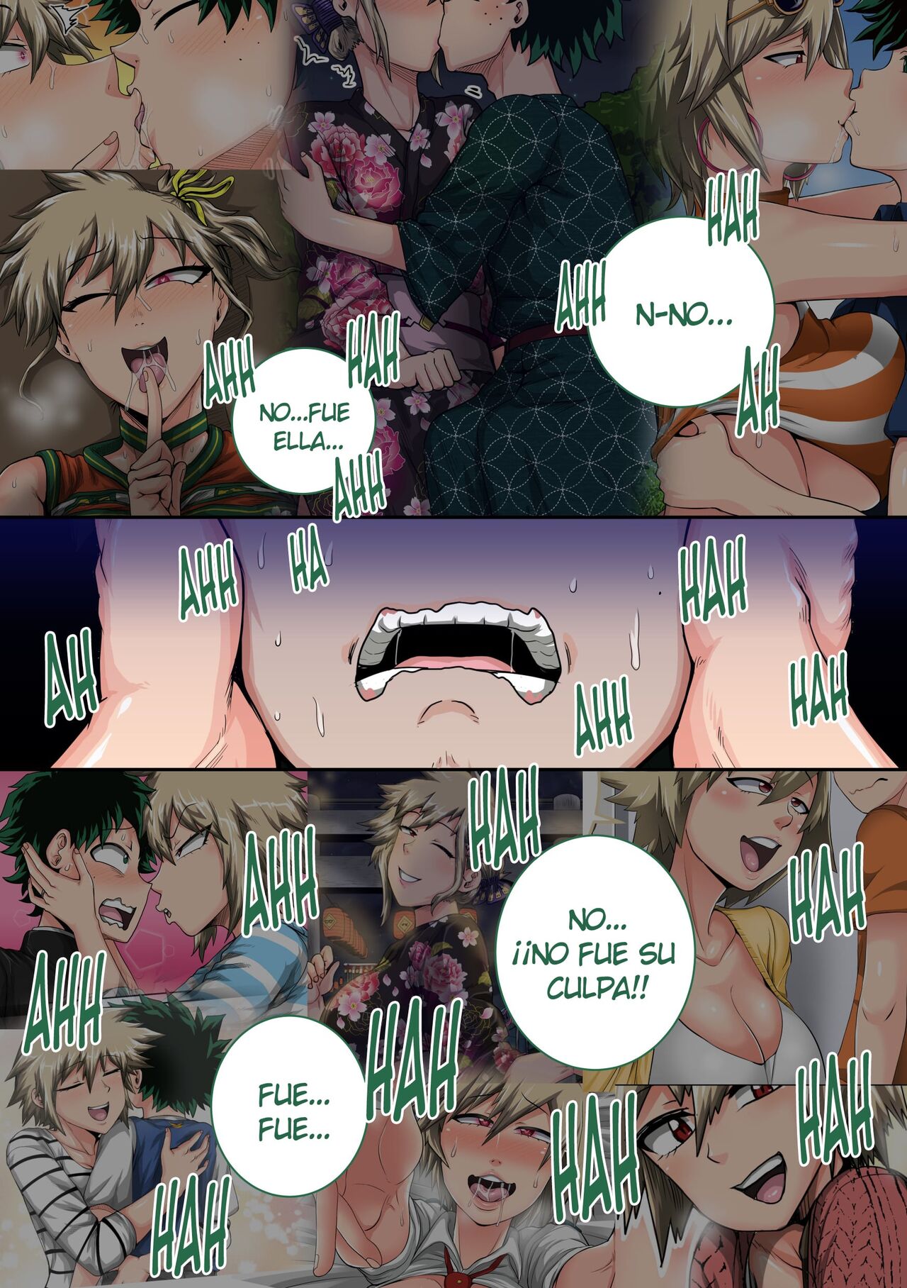 Boku No Harem 4 – Vacaciones de Verano con la Madre de Bakugou - Página 73