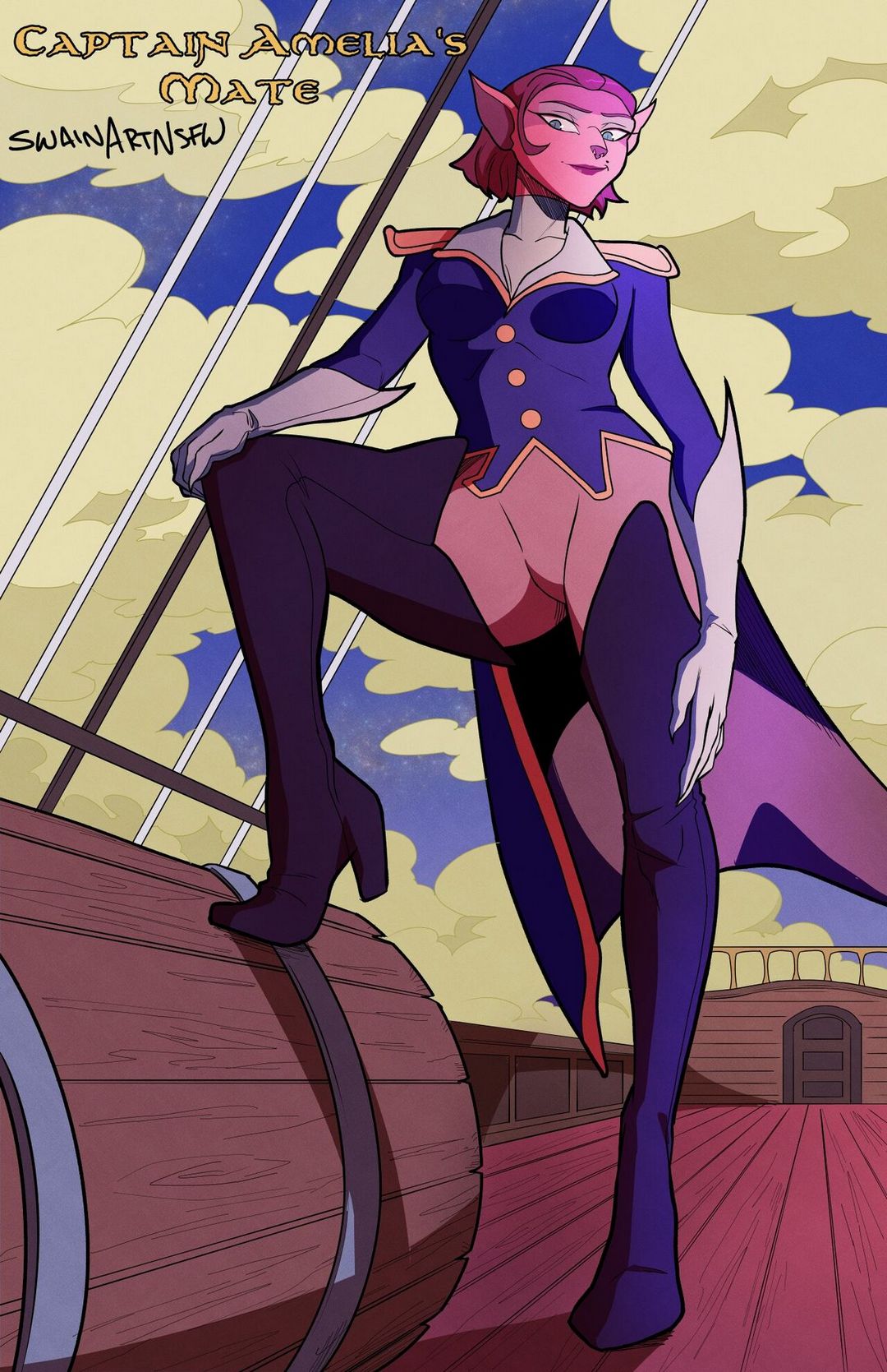 Captain Amelia’s Mate – Swain - Página 1