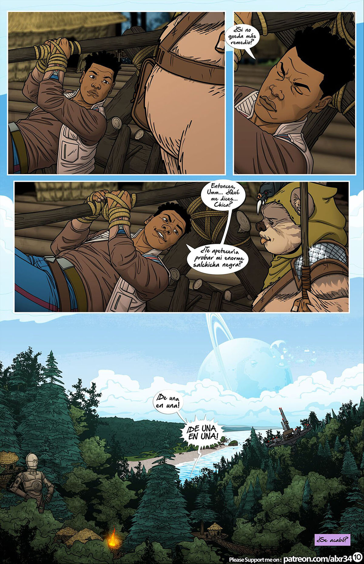 Complete Guide to Ewok Sex – Jungle Love – Alx - Página 11