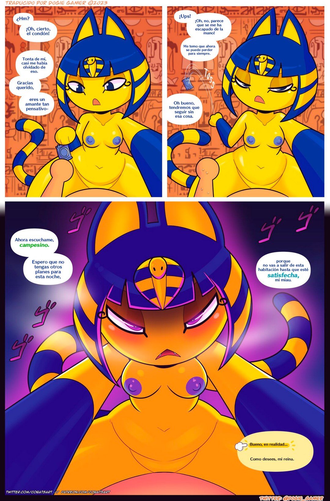 Confessing to Ankha – Cobatsart - Página 4