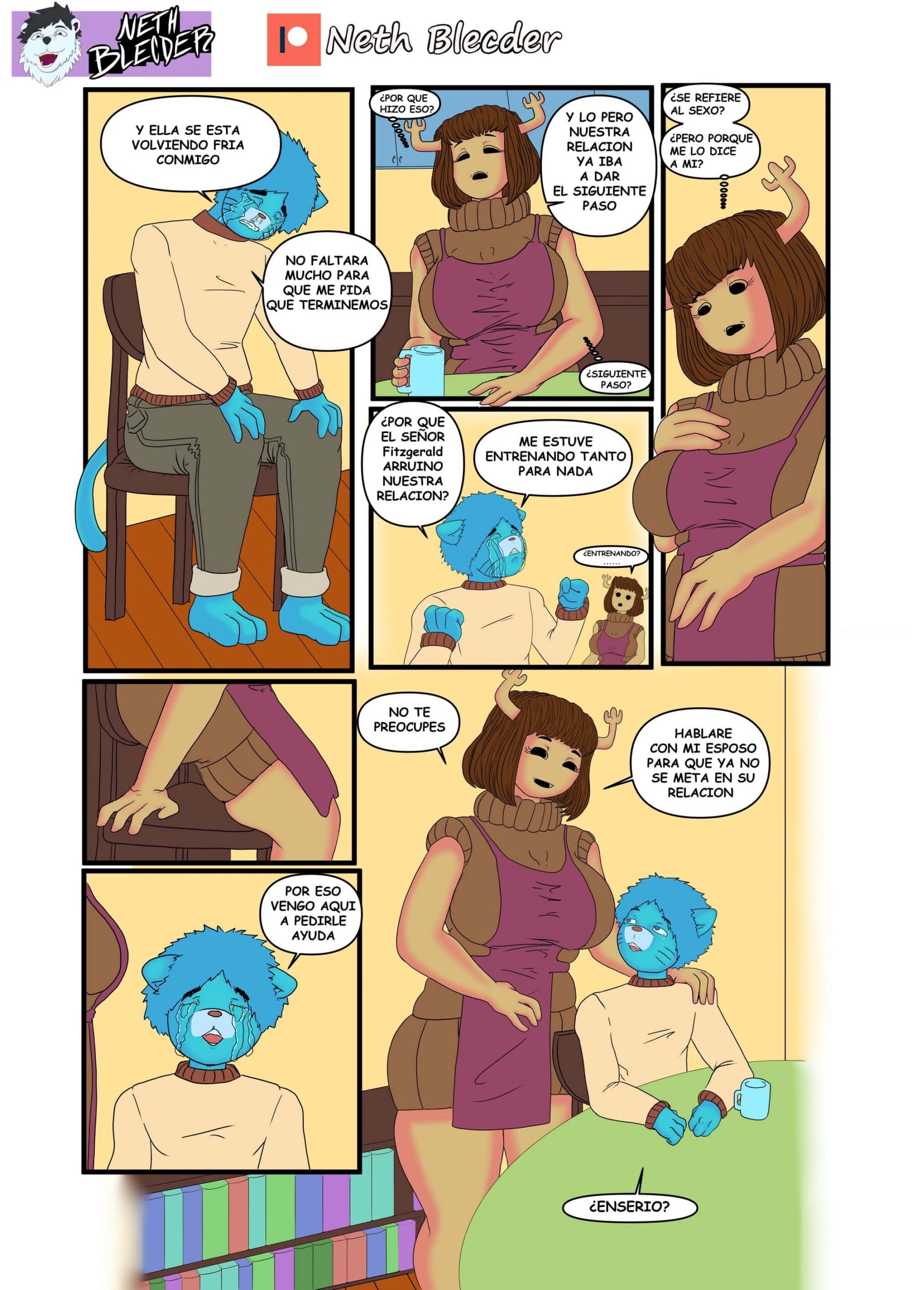 El Excitante Mundo de Gumball – Neth Blecder - Página 3