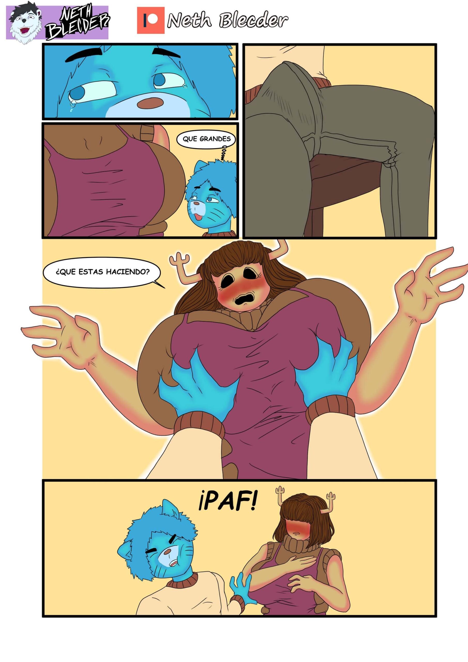 El Excitante Mundo de Gumball – Neth Blecder - Página 4
