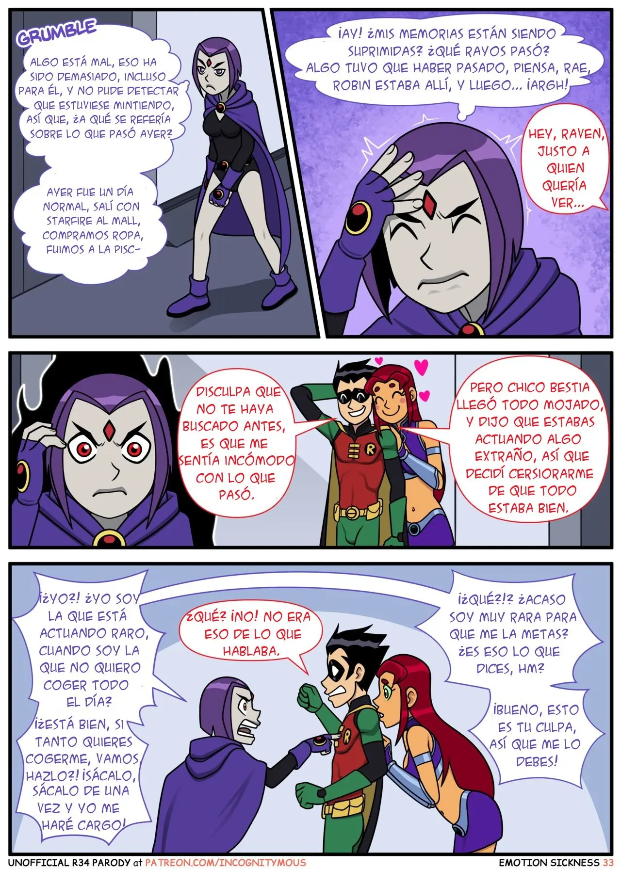 Emotion Sickness – Incognitymous - Página 33