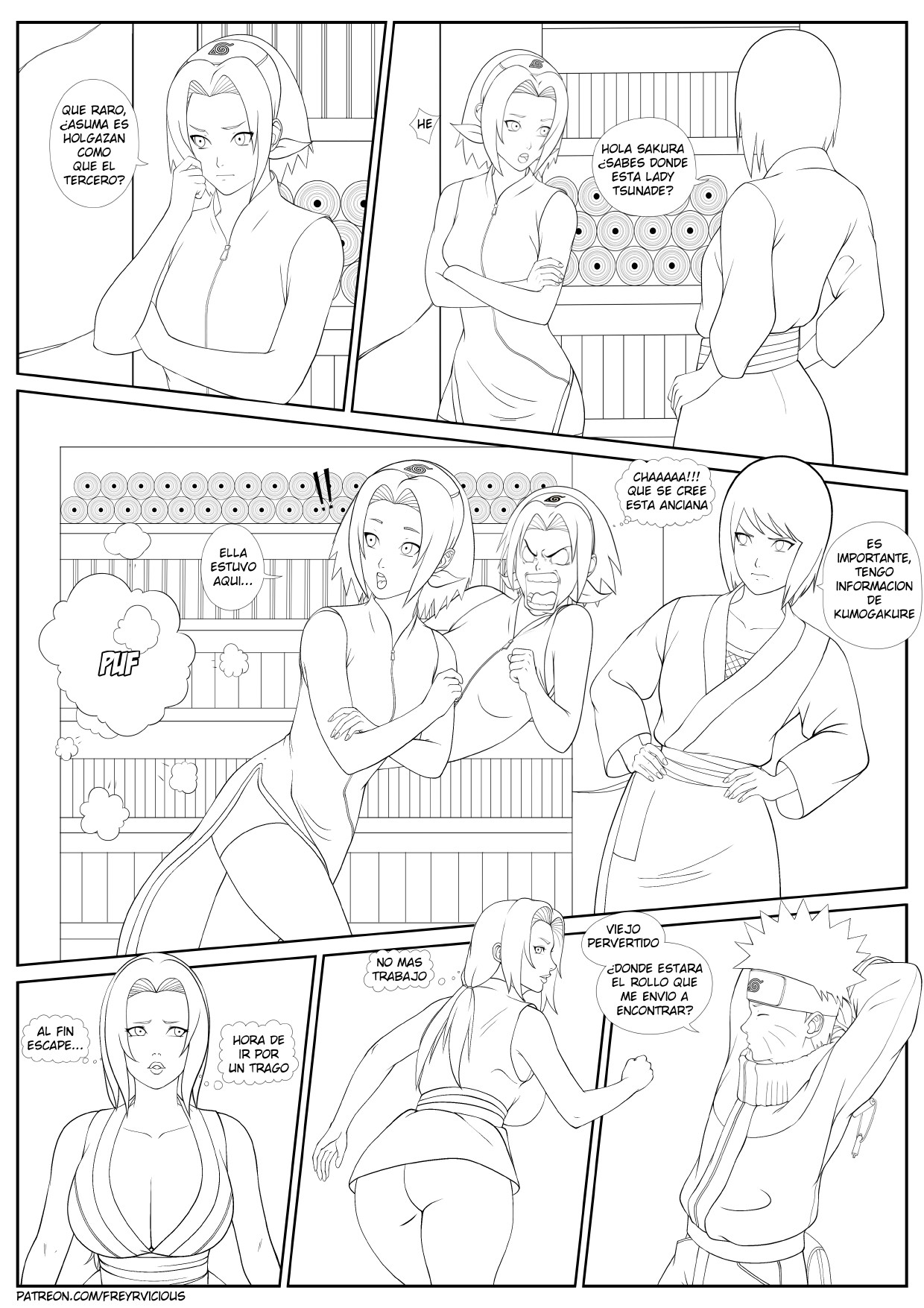 Entrenando con Tsunade – Freyrvicious - Página 2