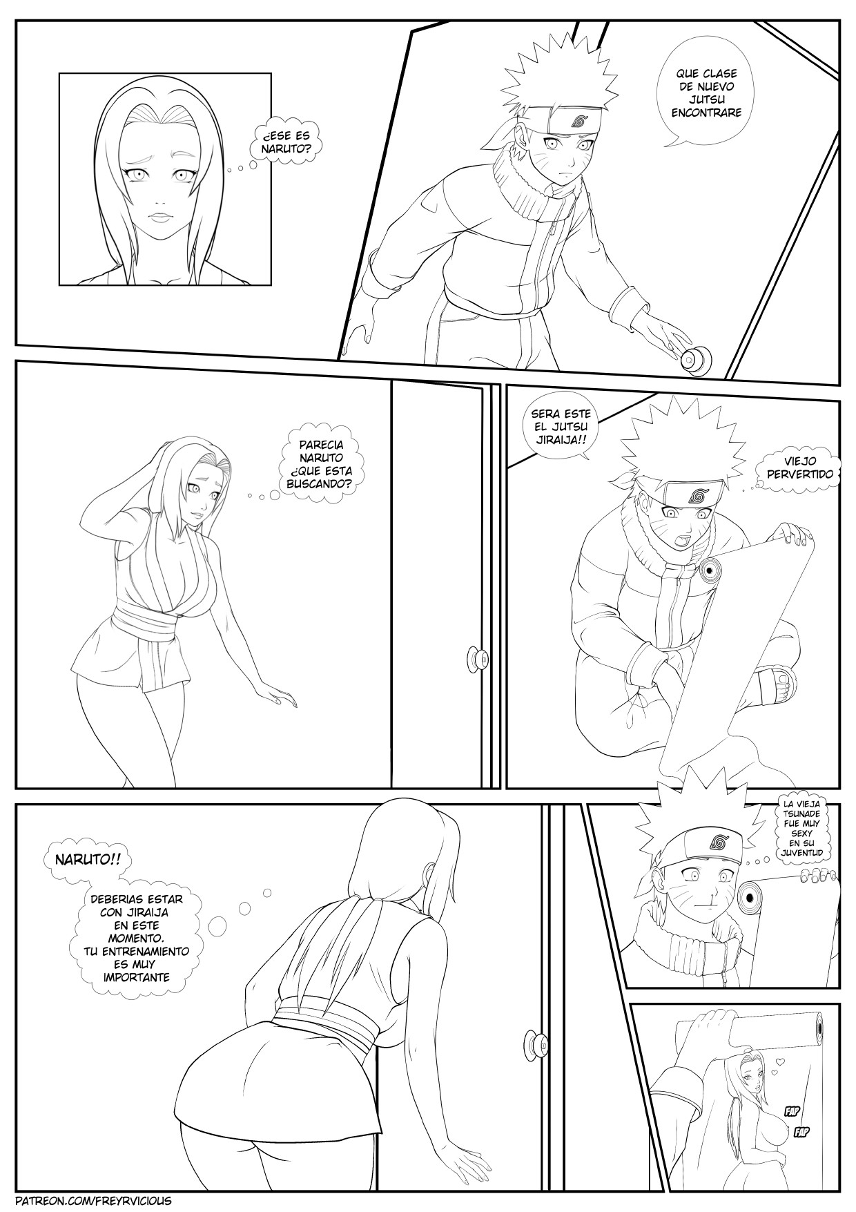 Entrenando con Tsunade – Freyrvicious - Página 3