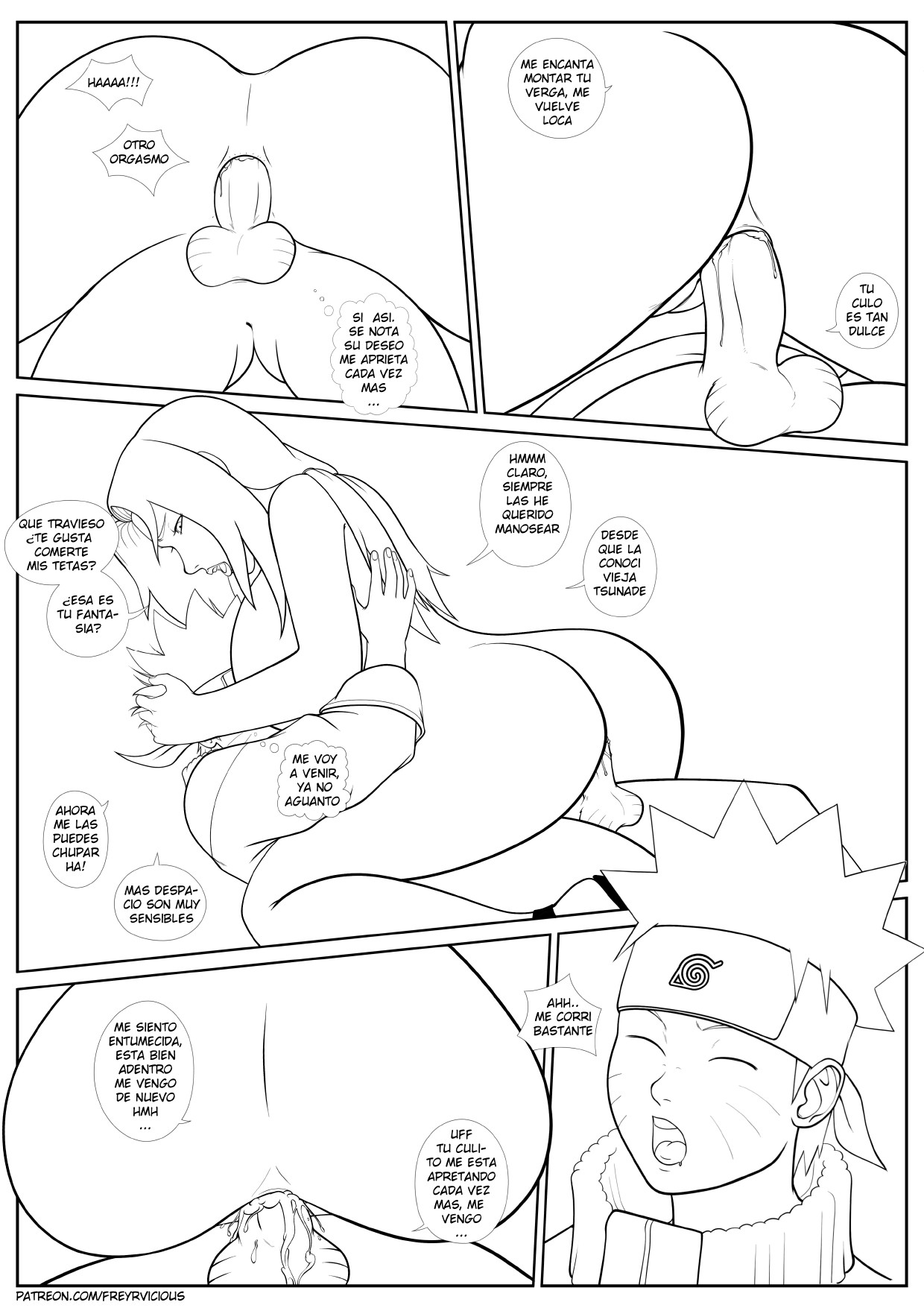 Entrenando con Tsunade – Freyrvicious - Página 17
