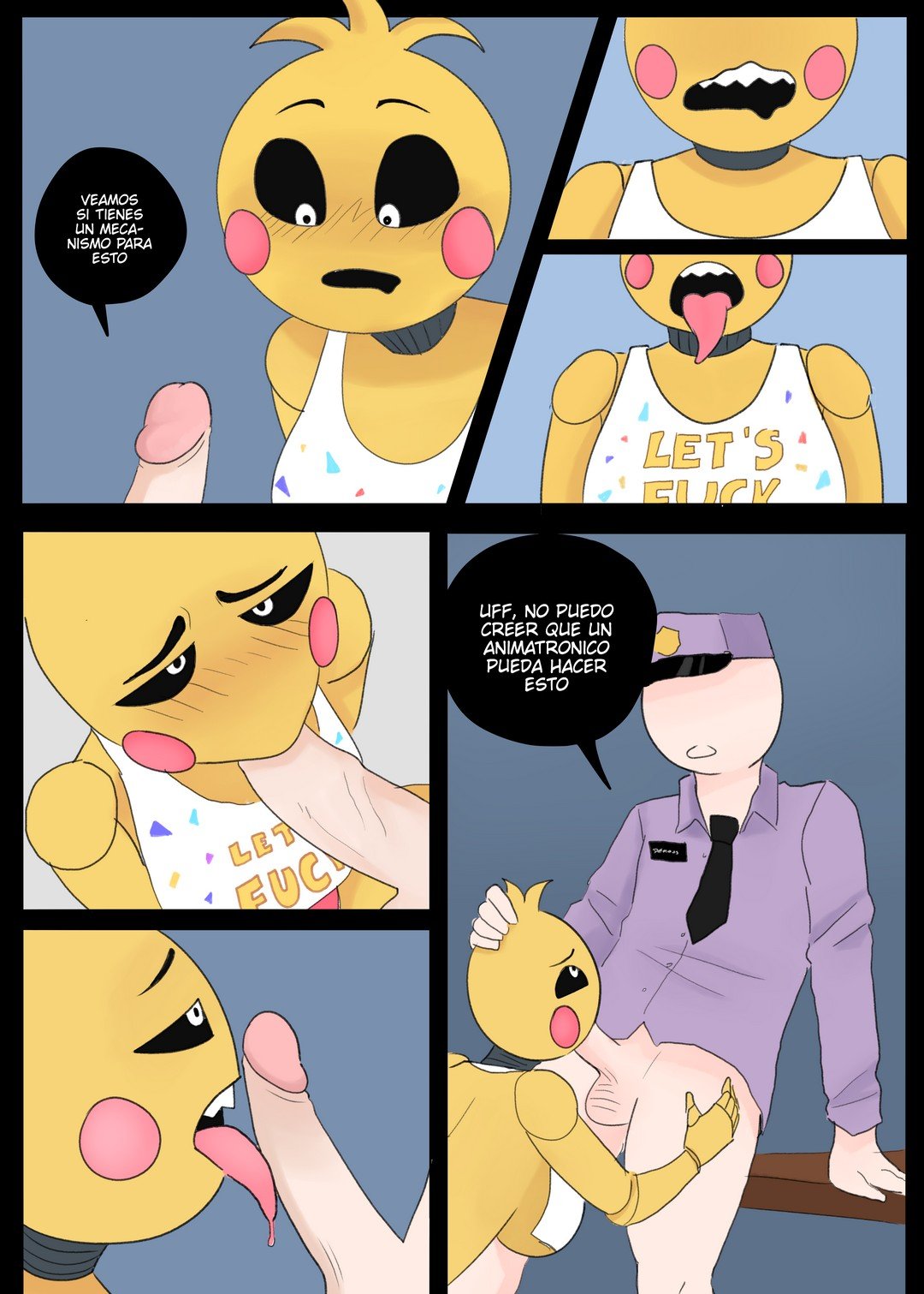 Five Nights With Toy Chica – BoobzMaster999 - Página 3