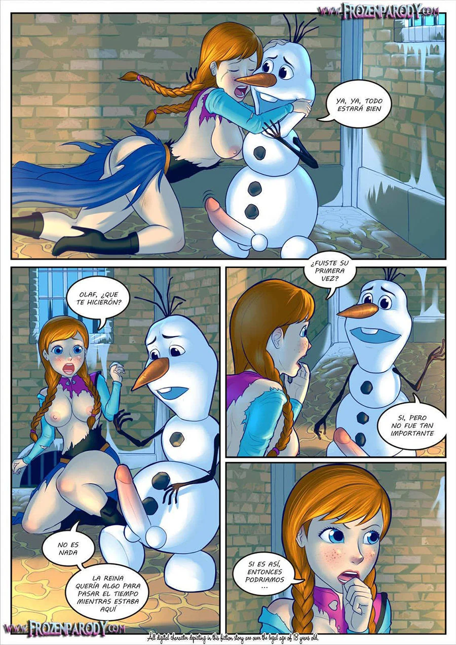 Frozen Parody 2 – Elsa Threesome - Página 3