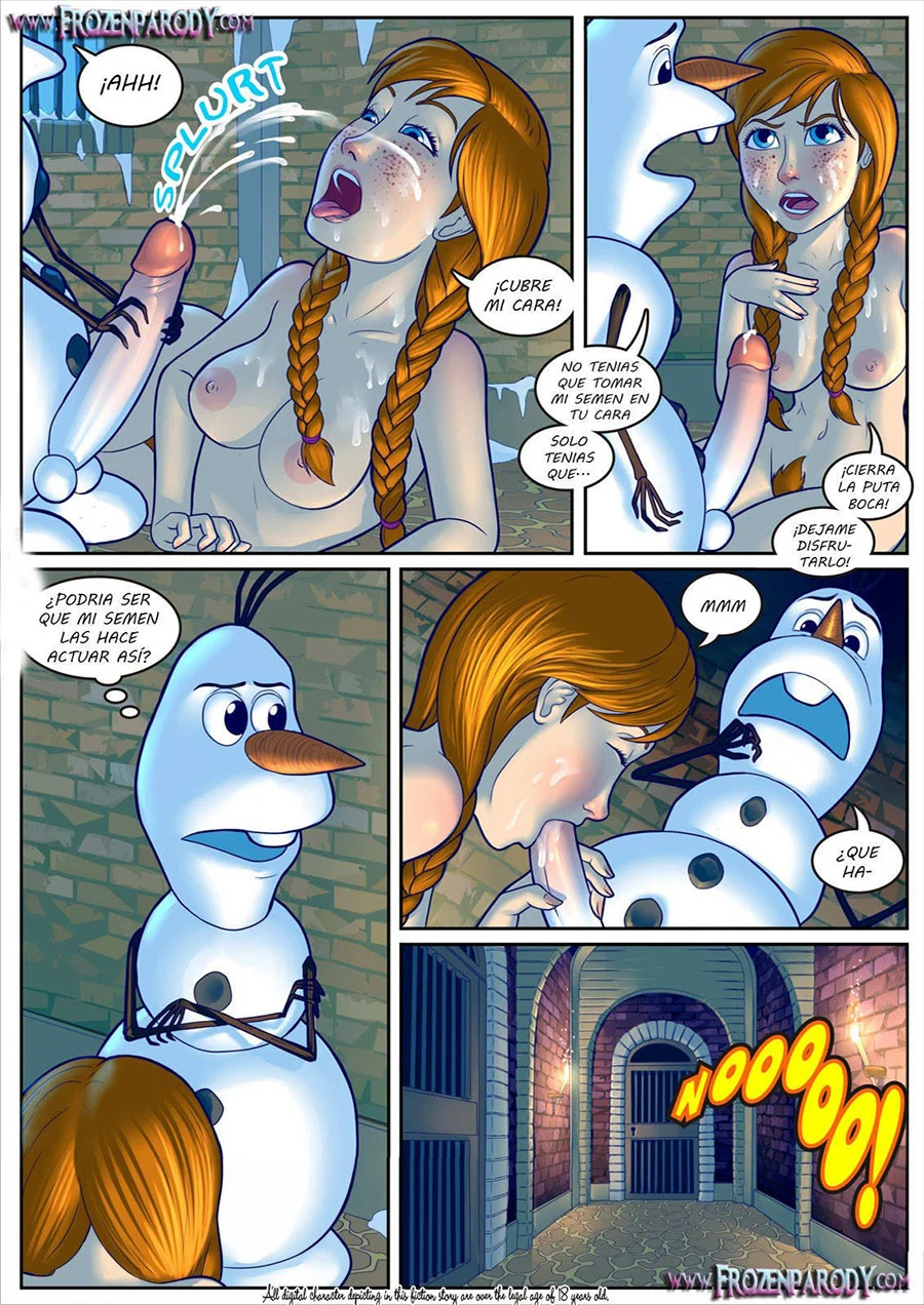 Frozen Parody 3 – Iceman - Página 12