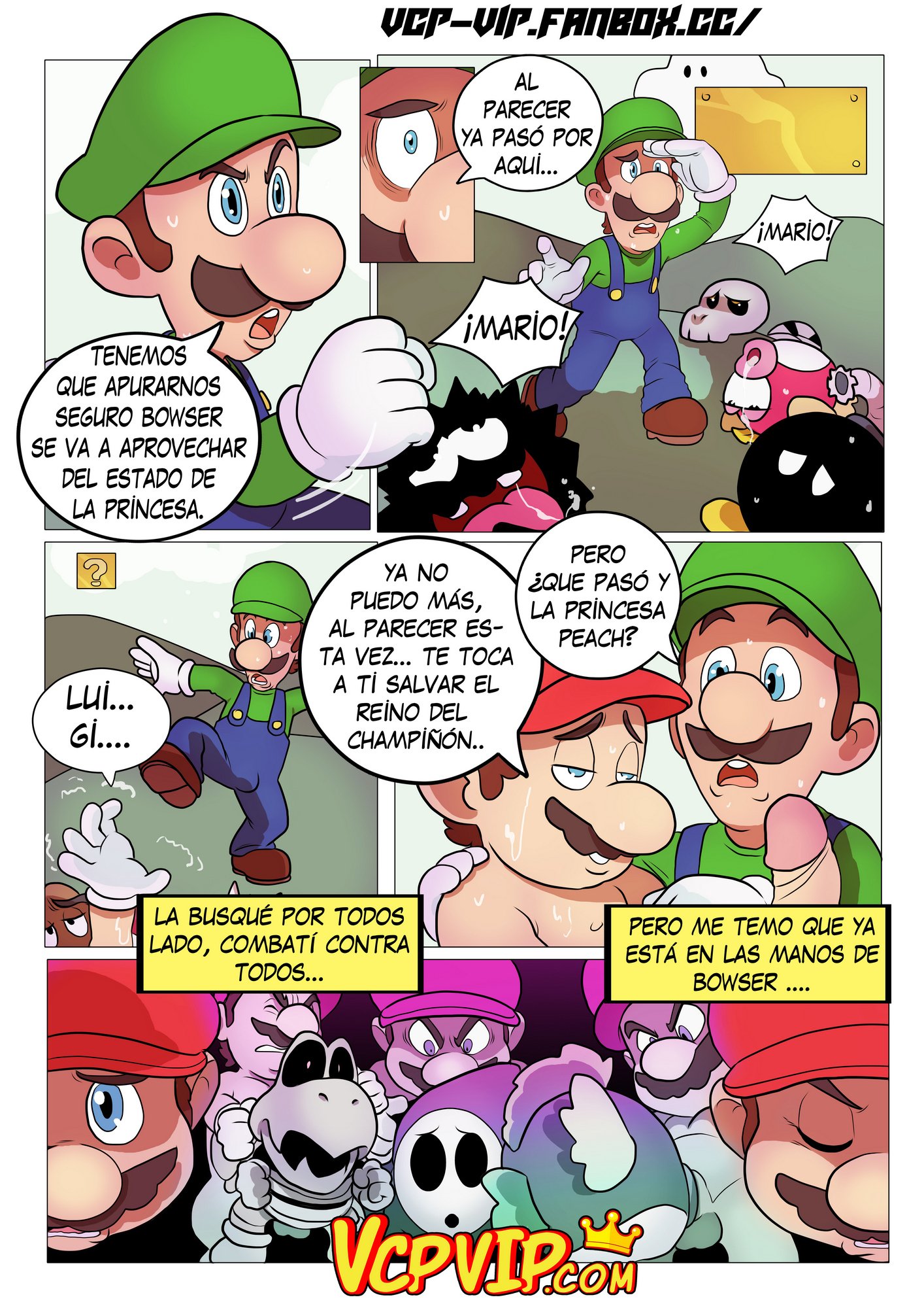 Fucker Mario Bro – Gansoman - Página 6
