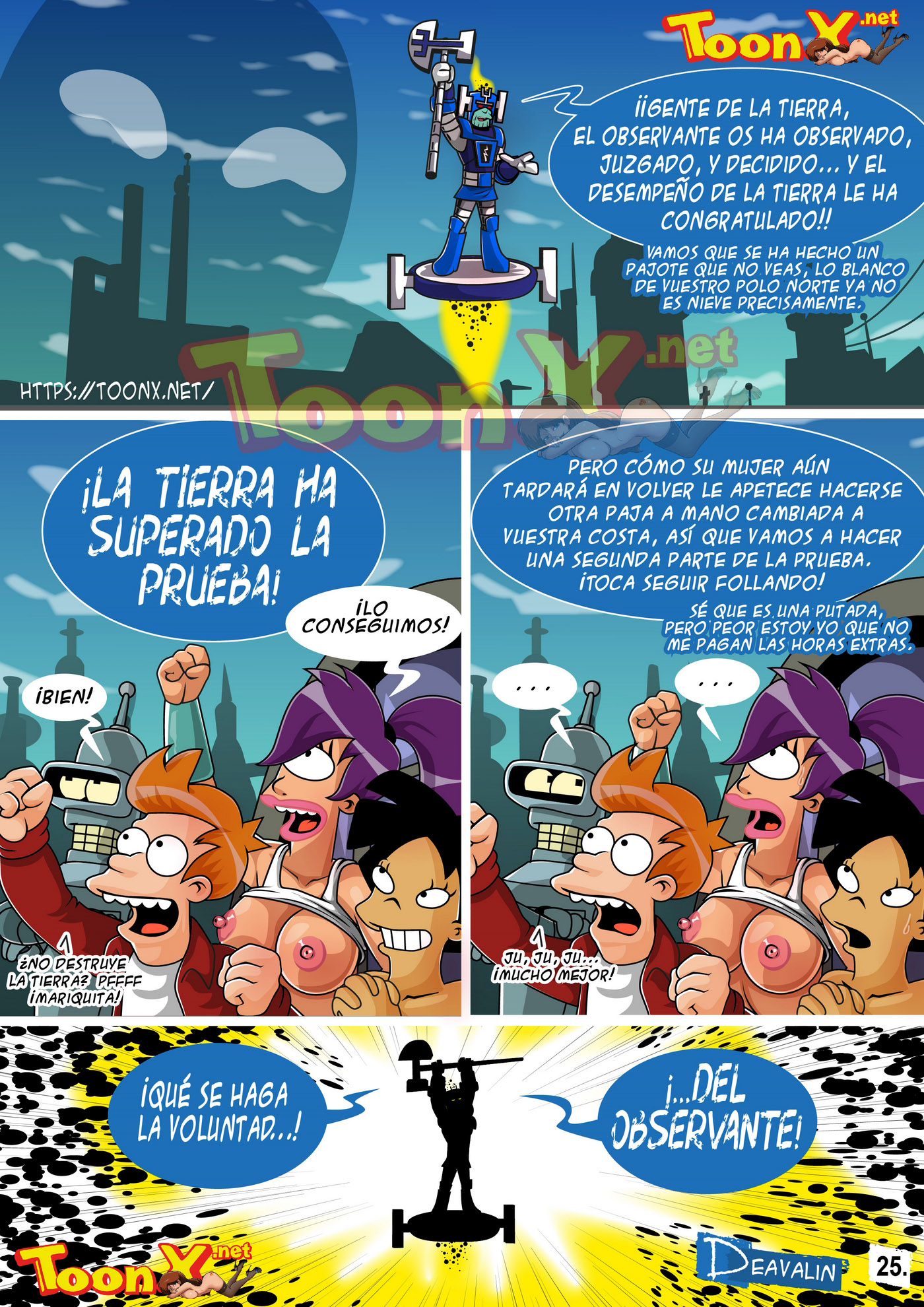 Futurama Orgía Para Salvar la Tierra – Deavalin - Página 26