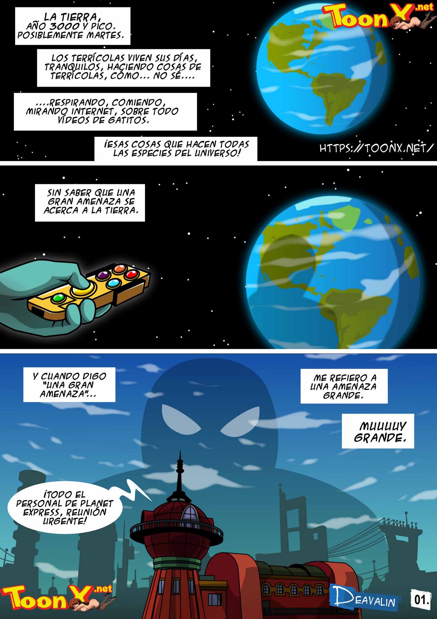 Futurama Orgía Para Salvar la Tierra – Deavalin - Página 2