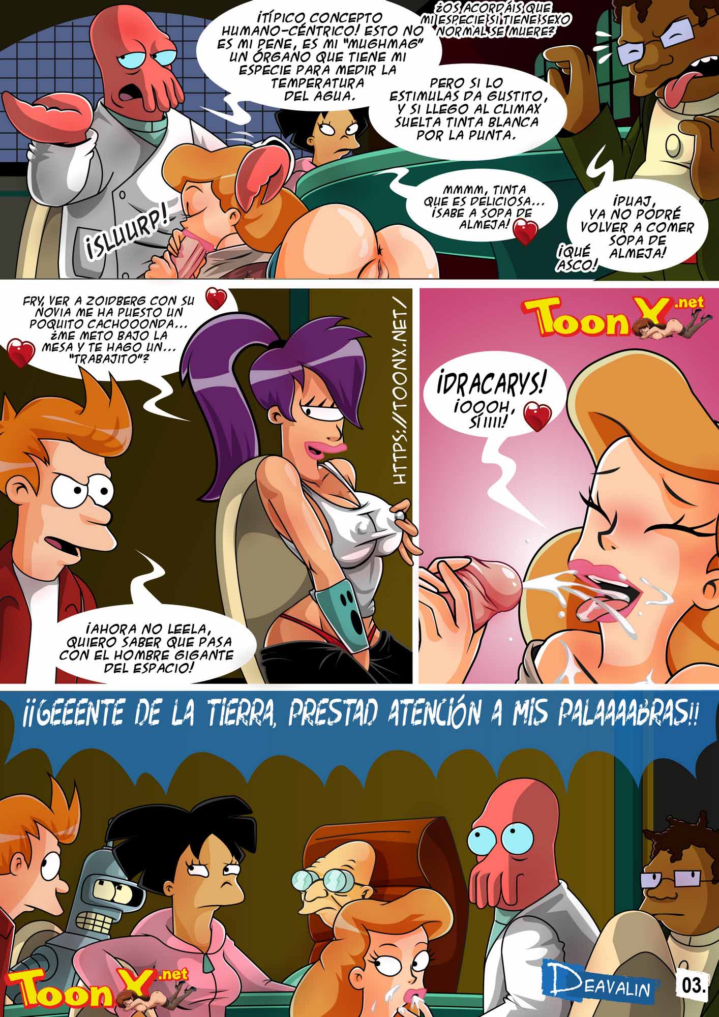 Futurama Orgía Para Salvar la Tierra – Deavalin - Página 4