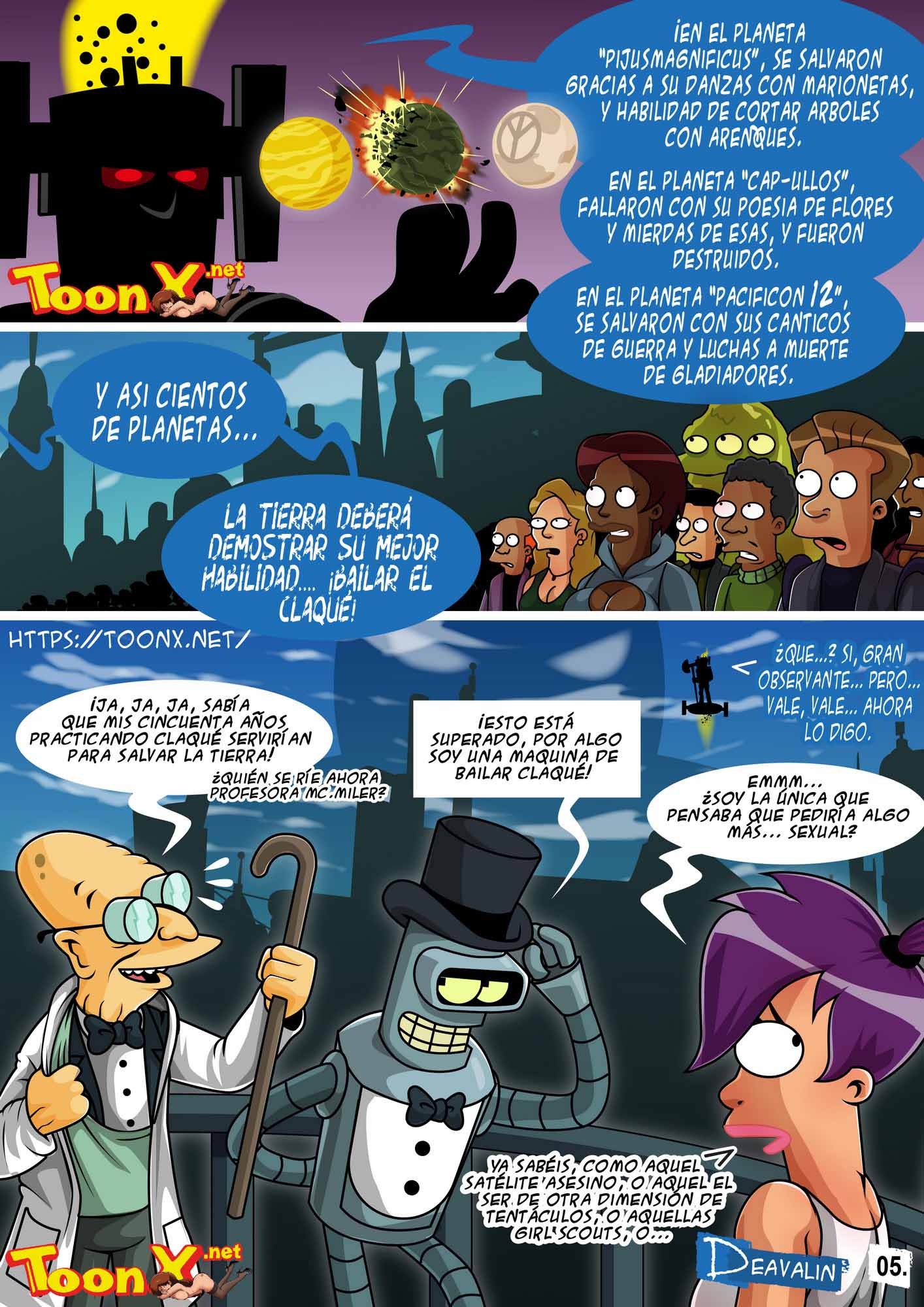 Futurama Orgía Para Salvar la Tierra – Deavalin - Página 6