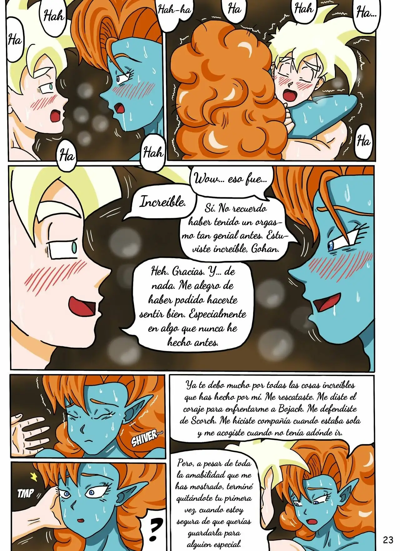 Gohan X Zangya Fiery Lake – TheWriteFiction - Página 27
