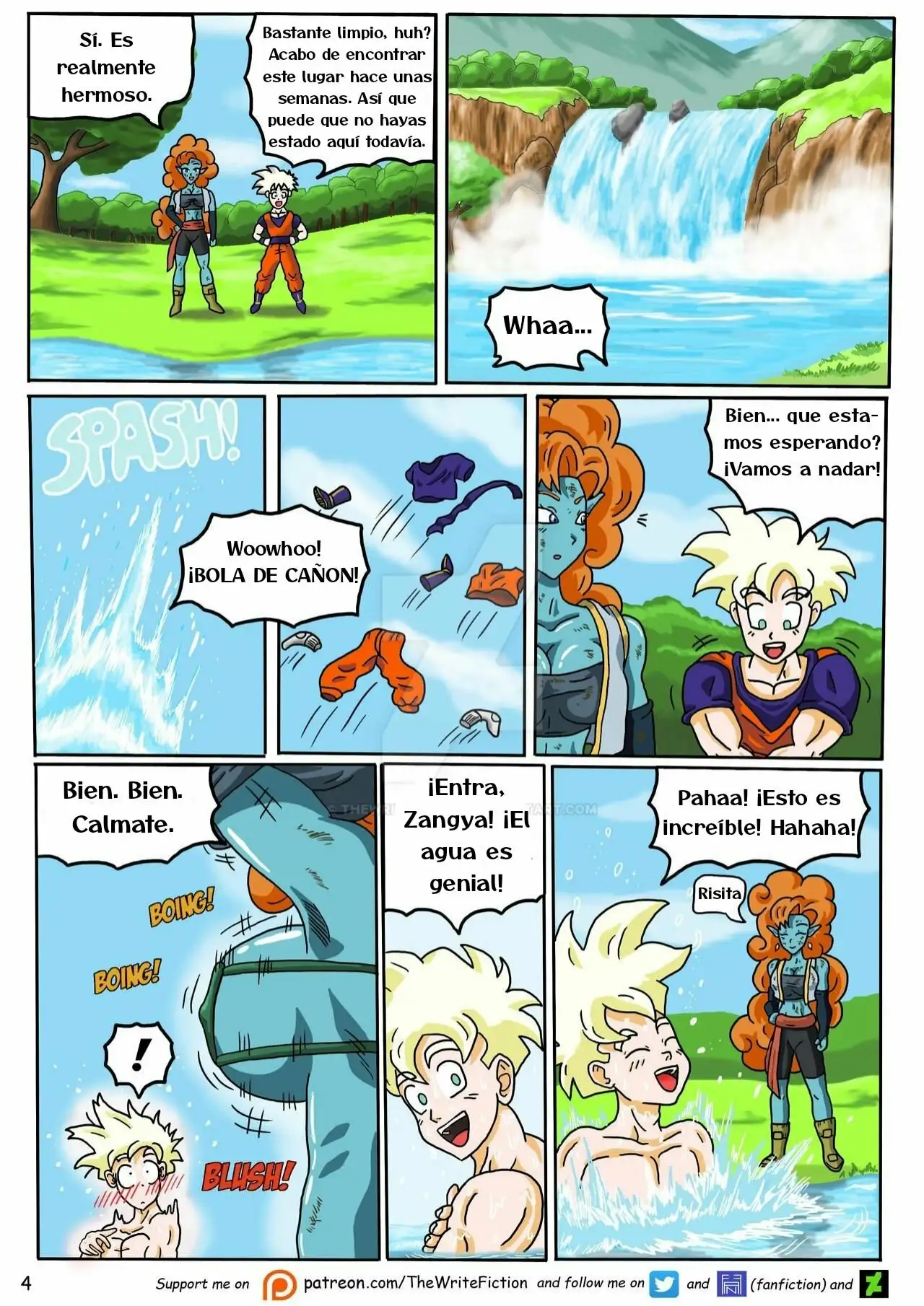 Gohan X Zangya Fiery Lake – TheWriteFiction - Página 6