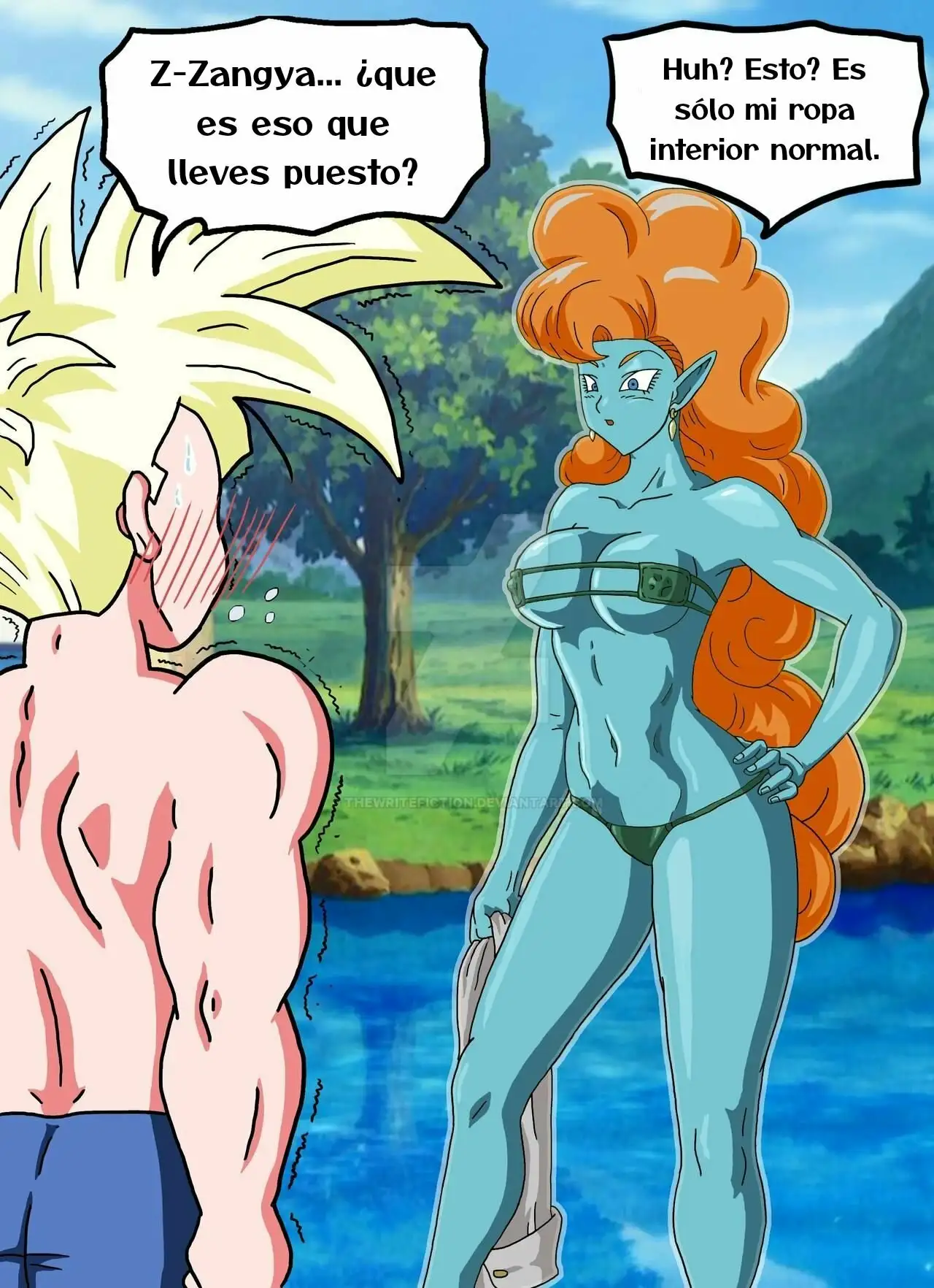 Gohan X Zangya Fiery Lake – TheWriteFiction - Página 7