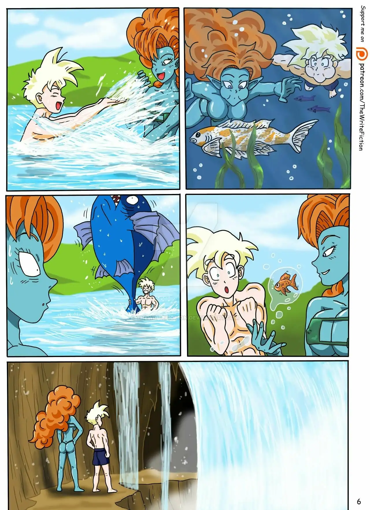 Gohan X Zangya Fiery Lake – TheWriteFiction - Página 9
