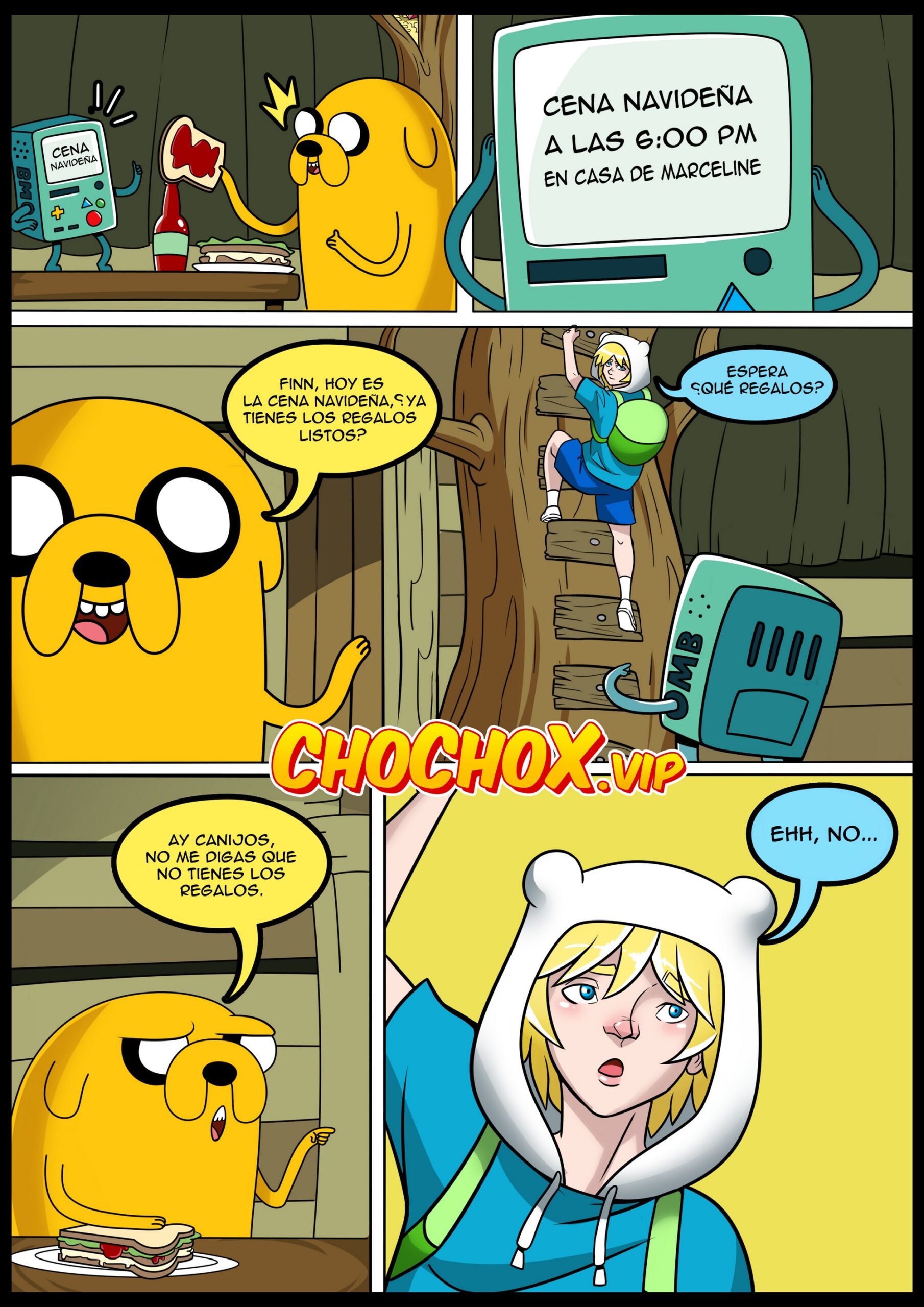 Hora De Aventuras – Felices Fiestas - Página 6