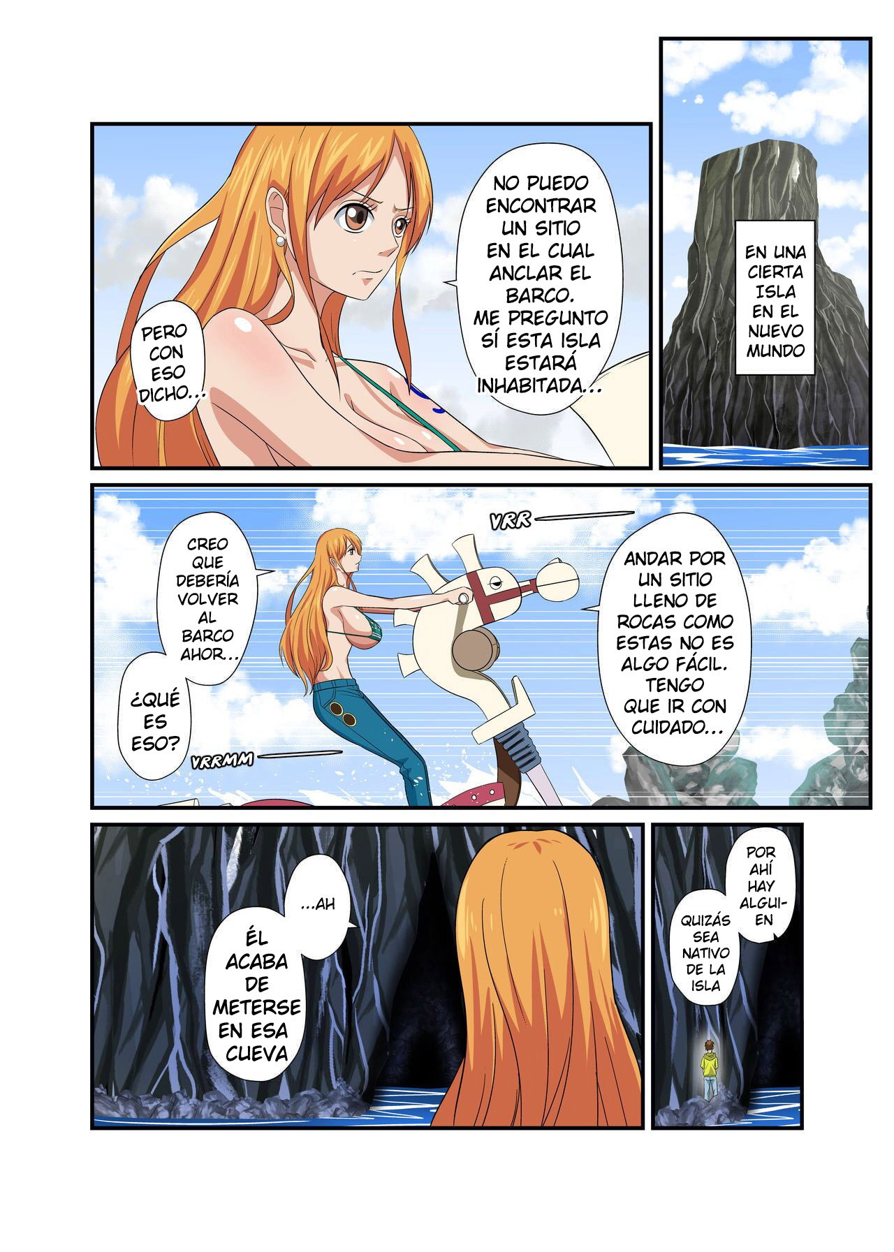 In Front Of The Cat Burglar Statue – Q Doujin - Página 2
