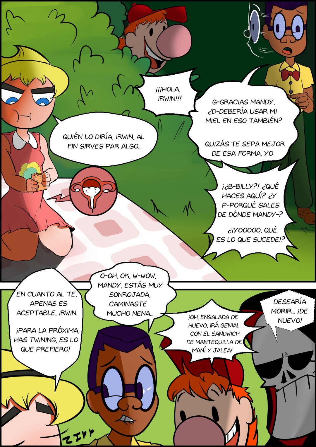 The Grim Adventure of Billy and Mandy Irwin Got a Clue – Anont - Página 18