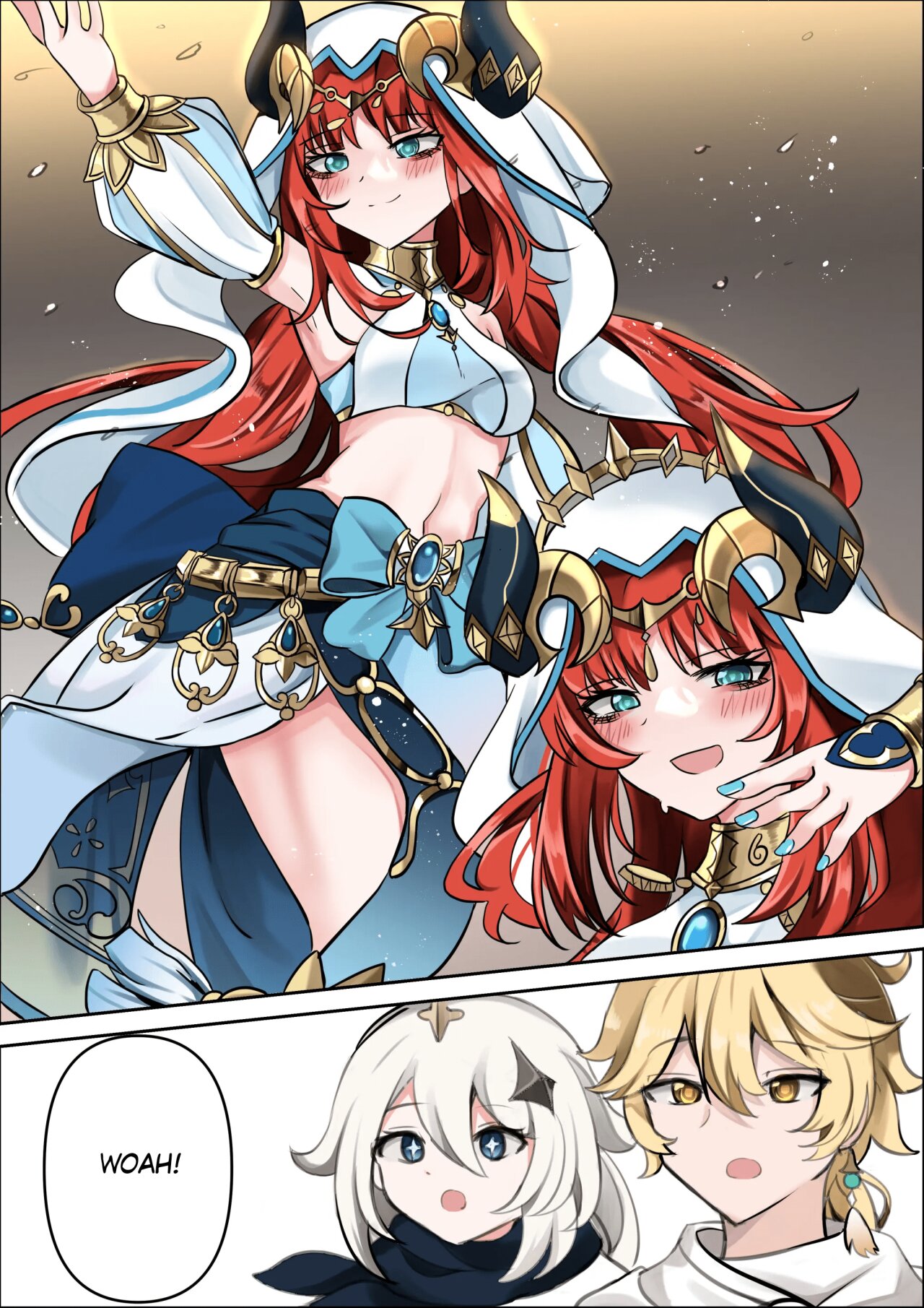 Kemuri no Naka ni Saku no Hana – Genshin Impact Hentai - Página 2