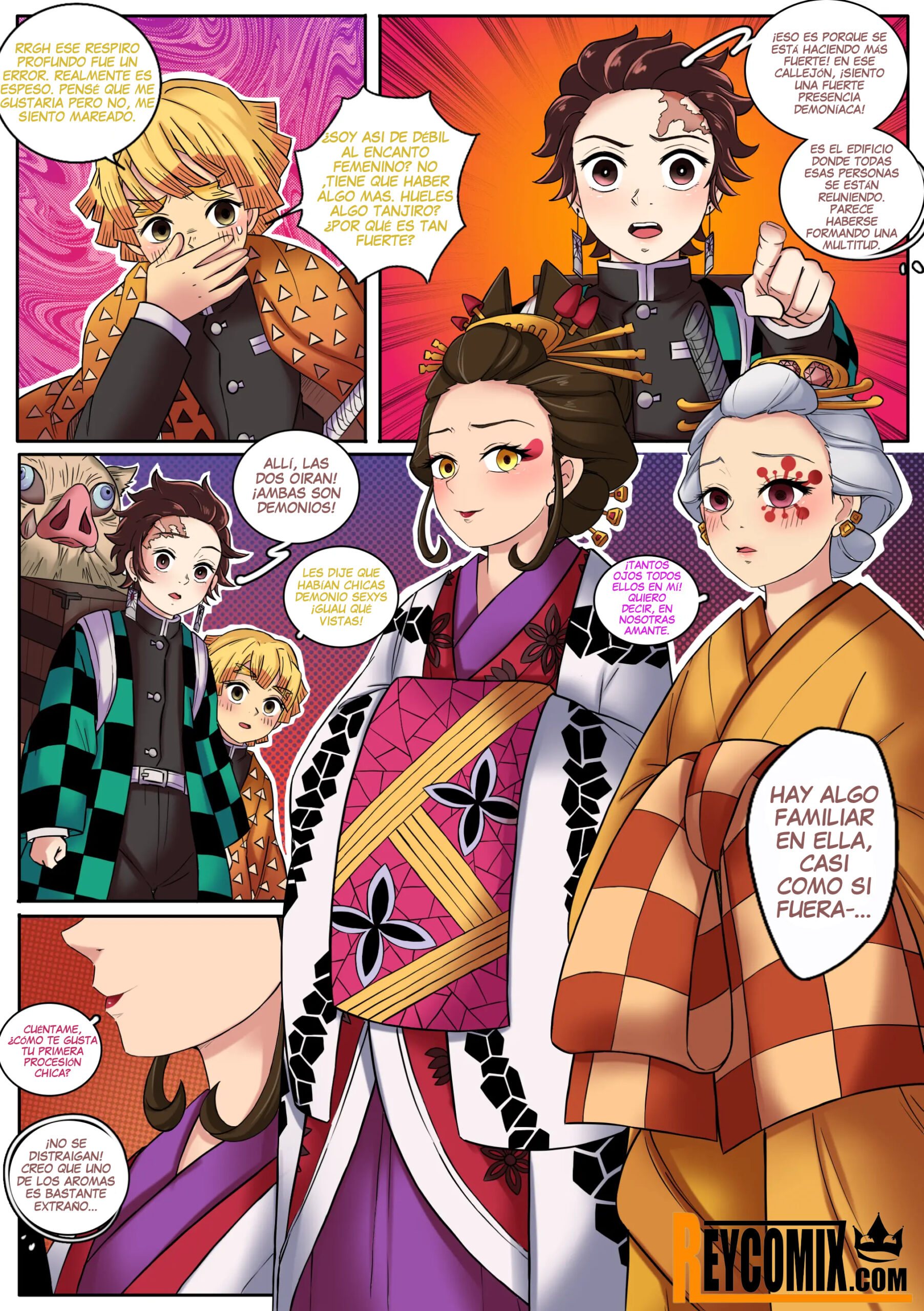 Kimetsu no Yaiba Red Light District – MeowWithme - Página 11