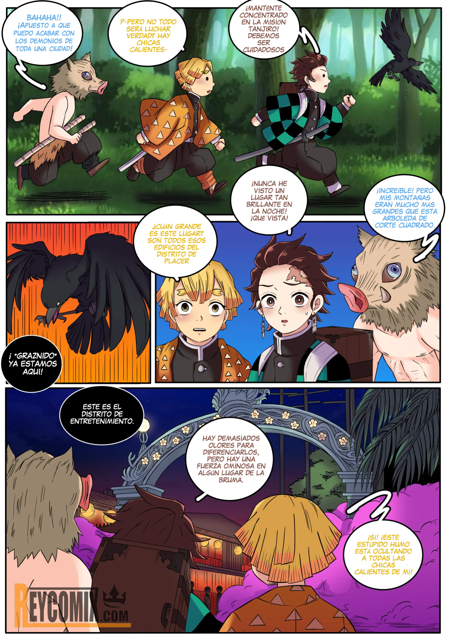 Kimetsu no Yaiba Red Light District – MeowWithme - Página 9