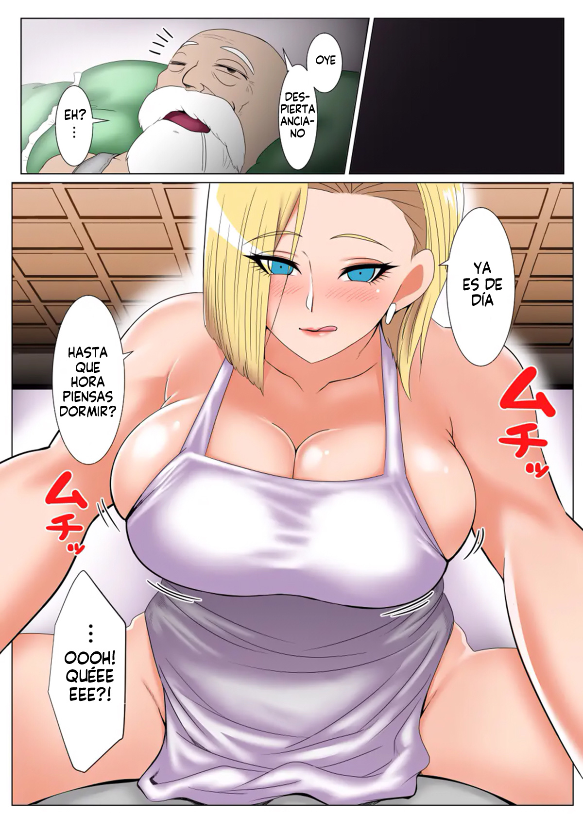 Kinpatsu no hitozuma jii ni Hame rare – Donaora889 - Página 14