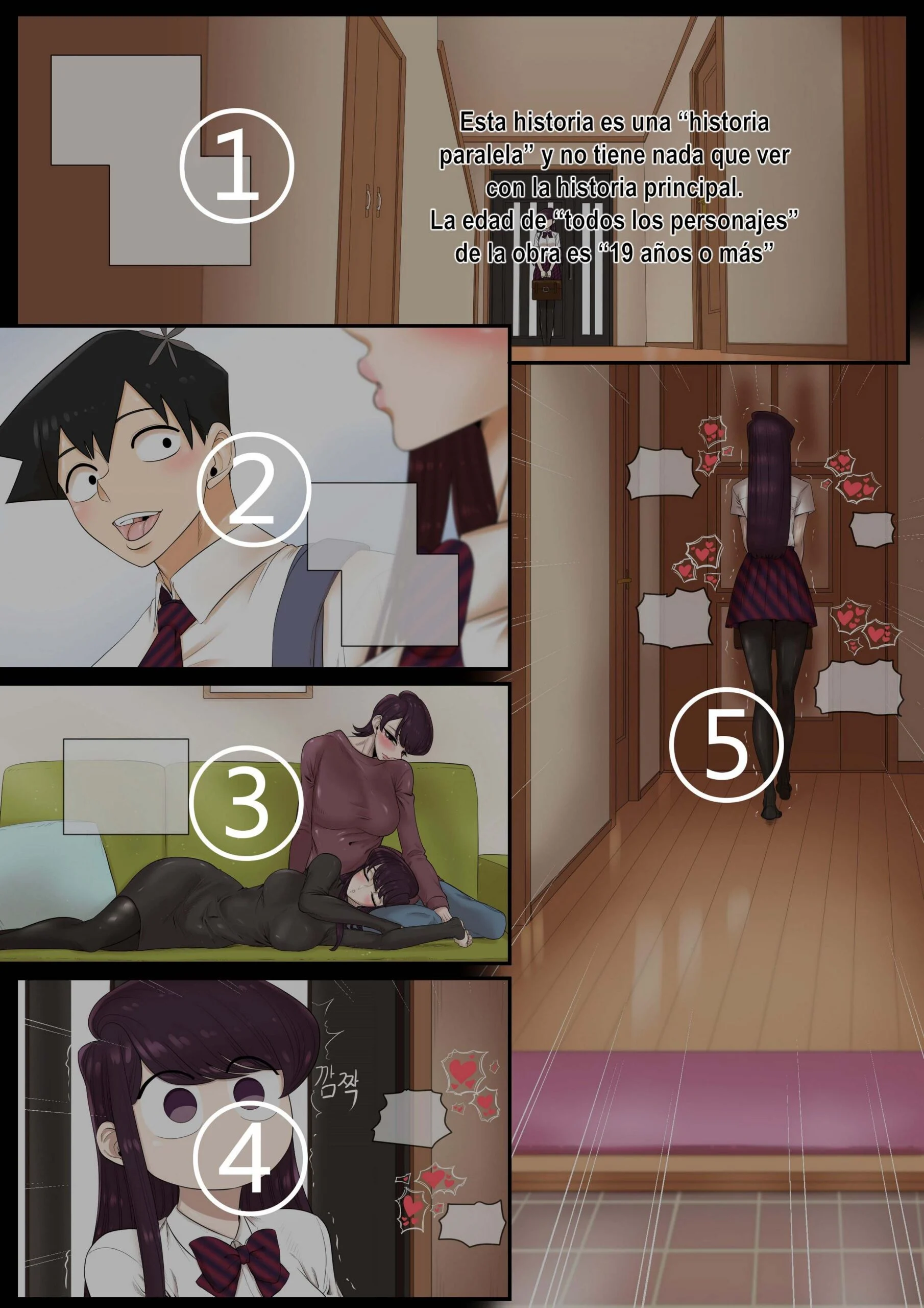Komi-san quiere estar con su madre – TaejaHo