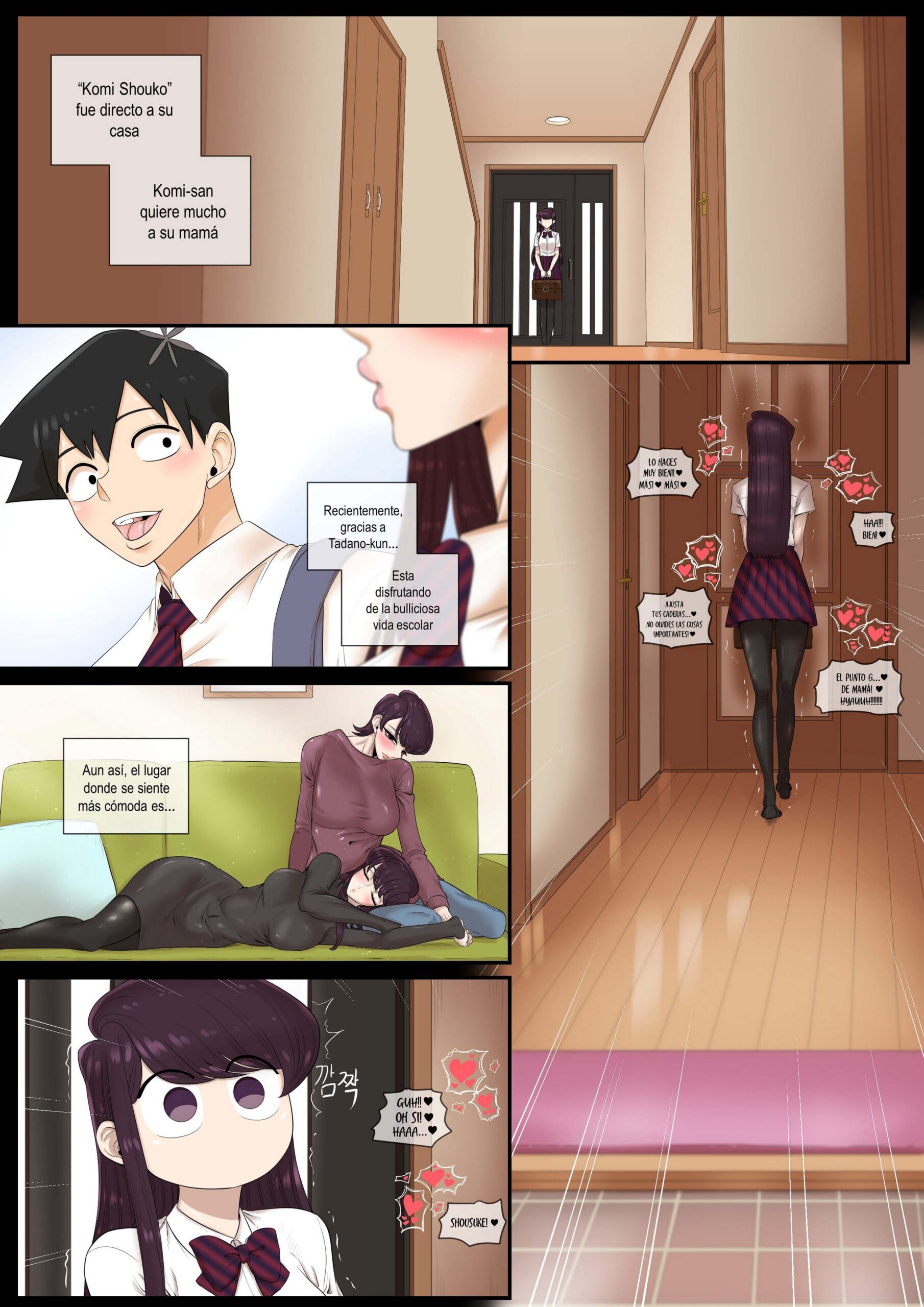 Komi-san quiere estar con su madre – TaejaHo - Página 2