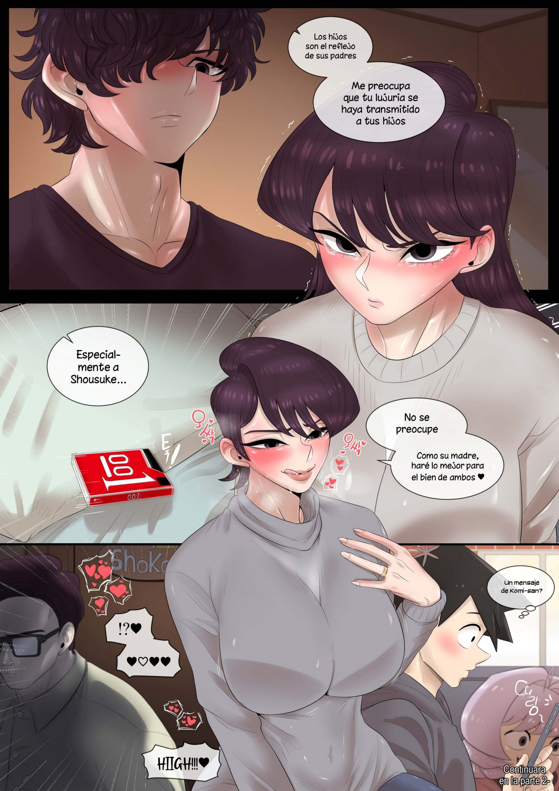 Komi-san quiere estar con su madre – TaejaHo - Página 20