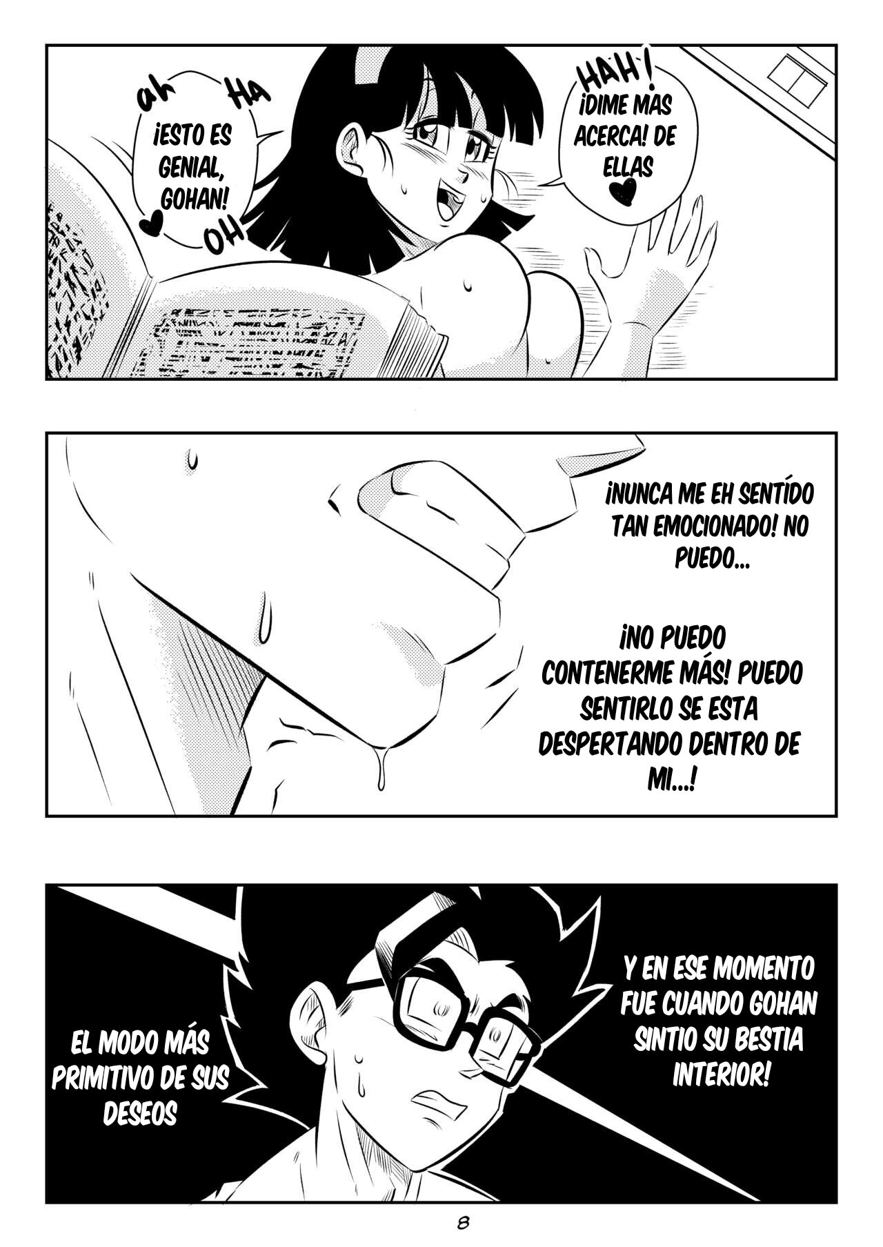 La Bestia interior de Gohan – FunsexyDB - Página 10