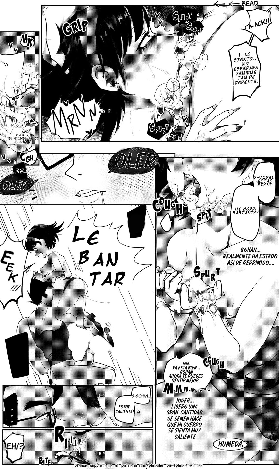 La Bestia oculta de Gohan – Puffphox - Página 6