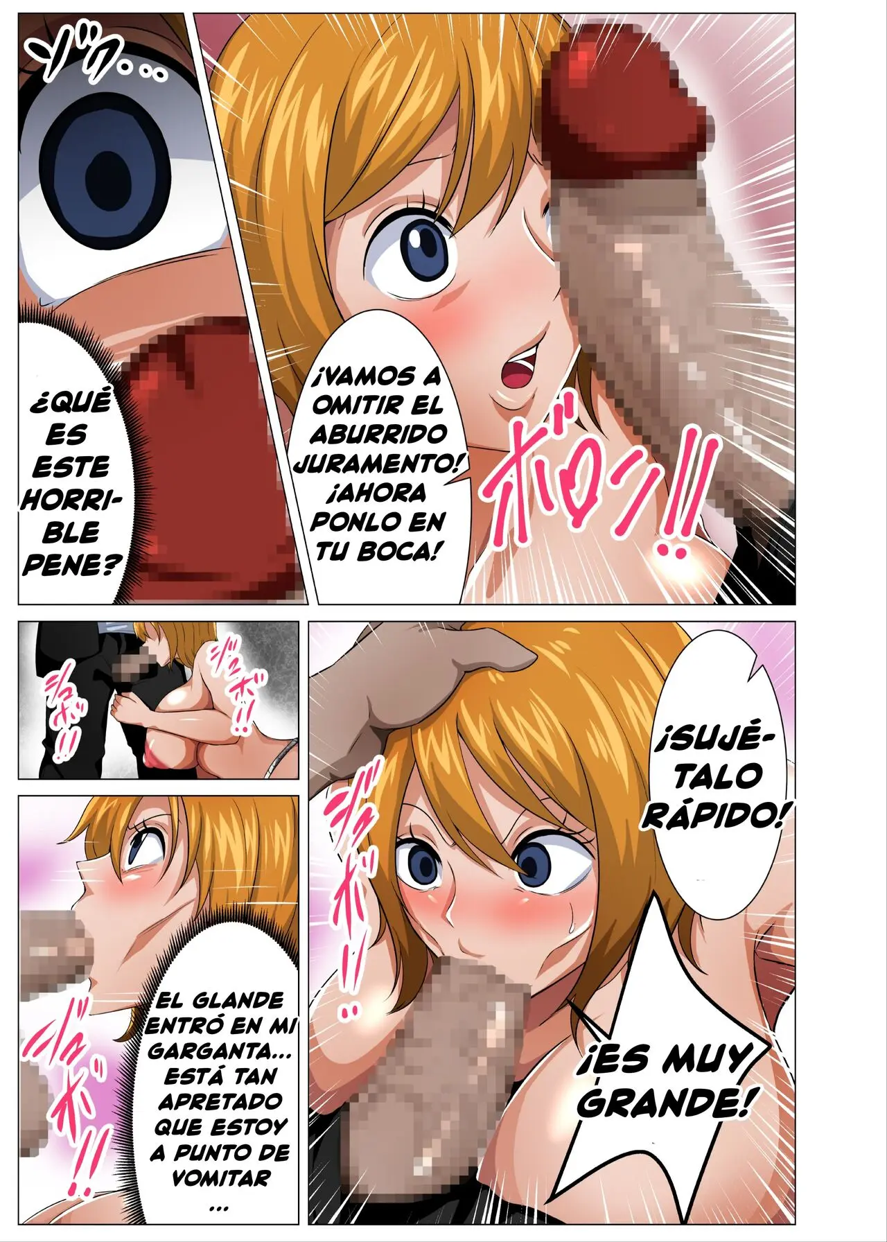 La chica ex esclava de enormes pechos - Página 9
