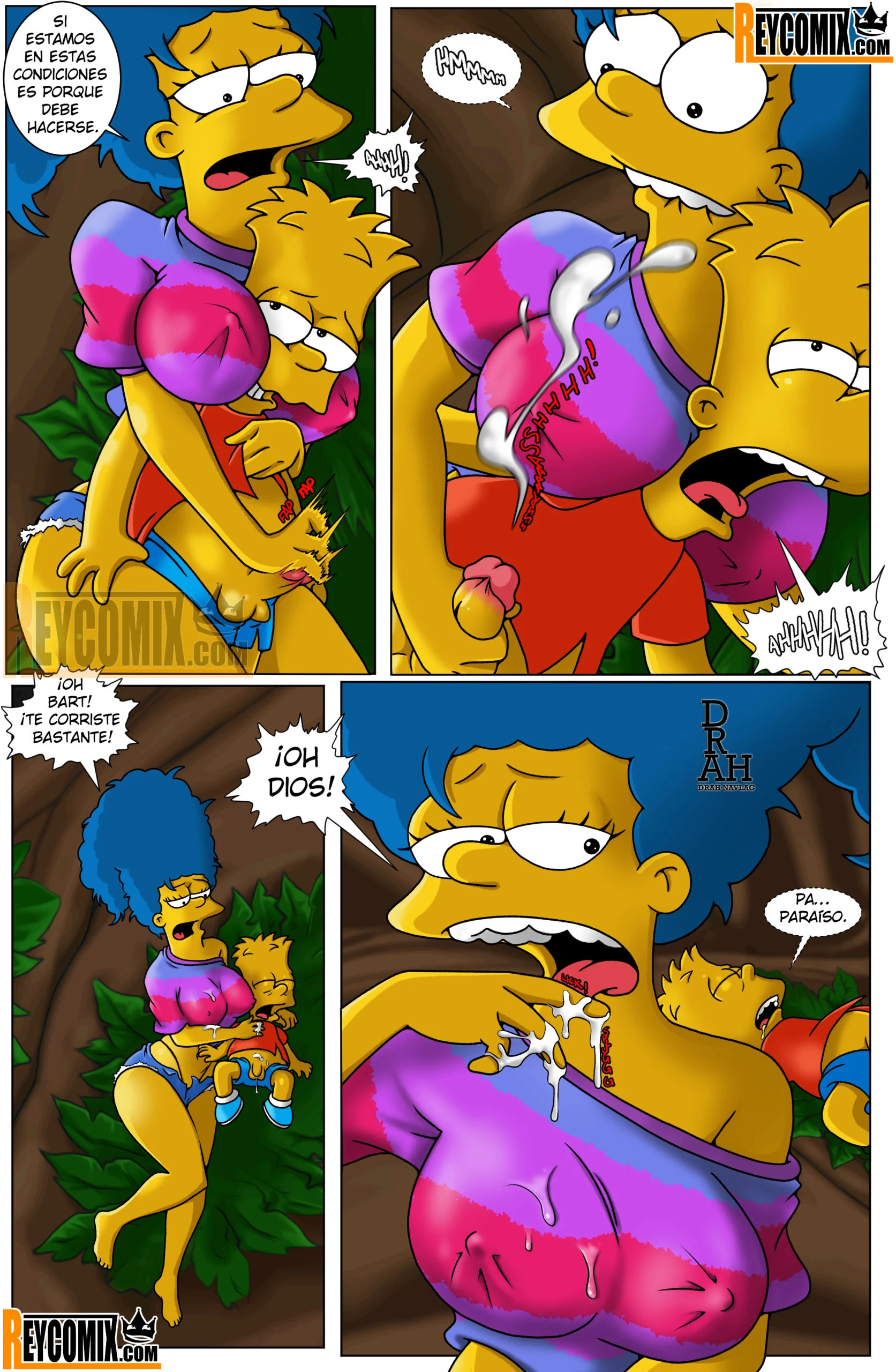 Los Simpsons: Paraiso (Exclusivo ReyComiX) - Página 16