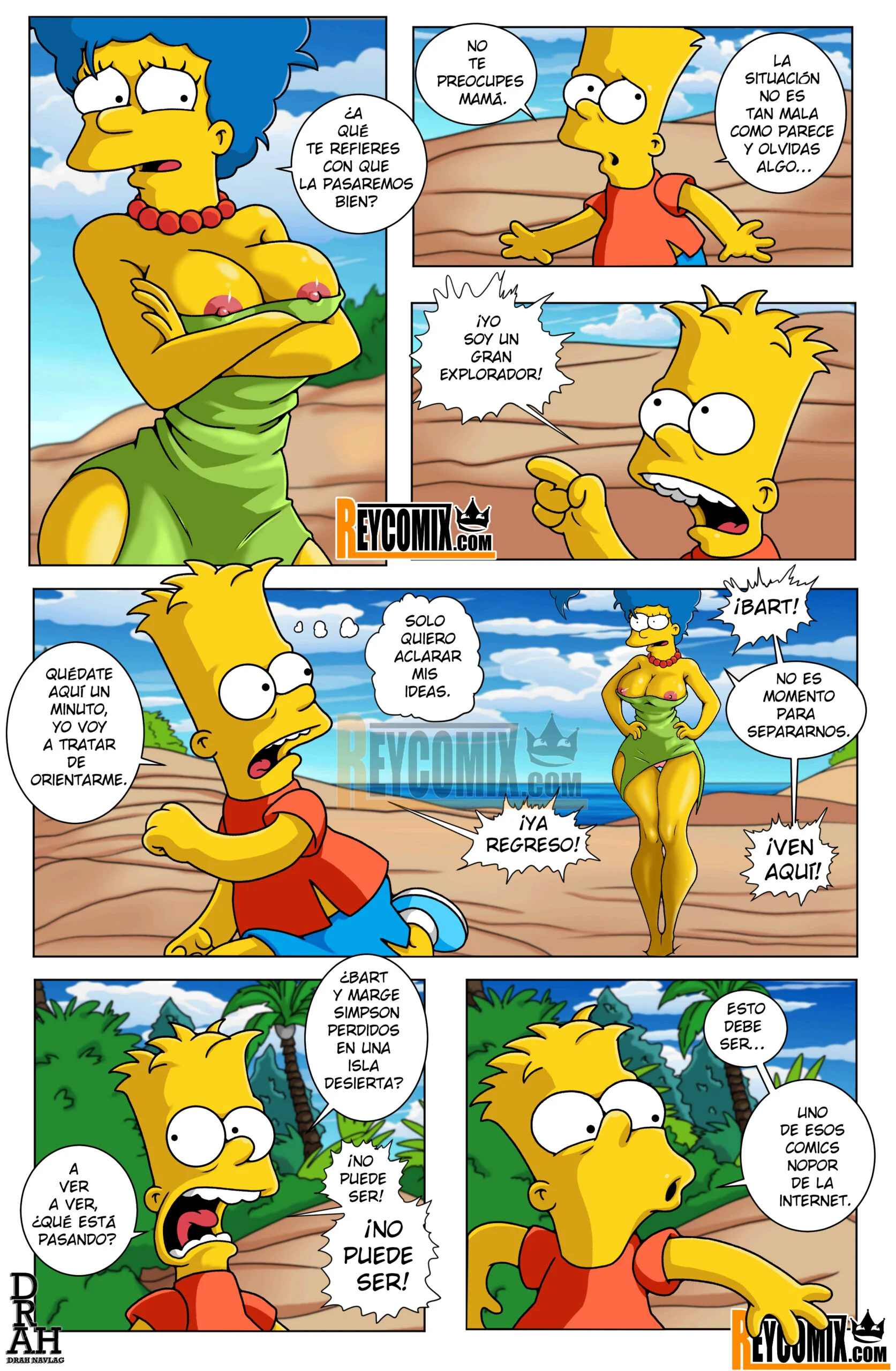 Los Simpsons: Paraiso (Exclusivo ReyComiX) - Página 6